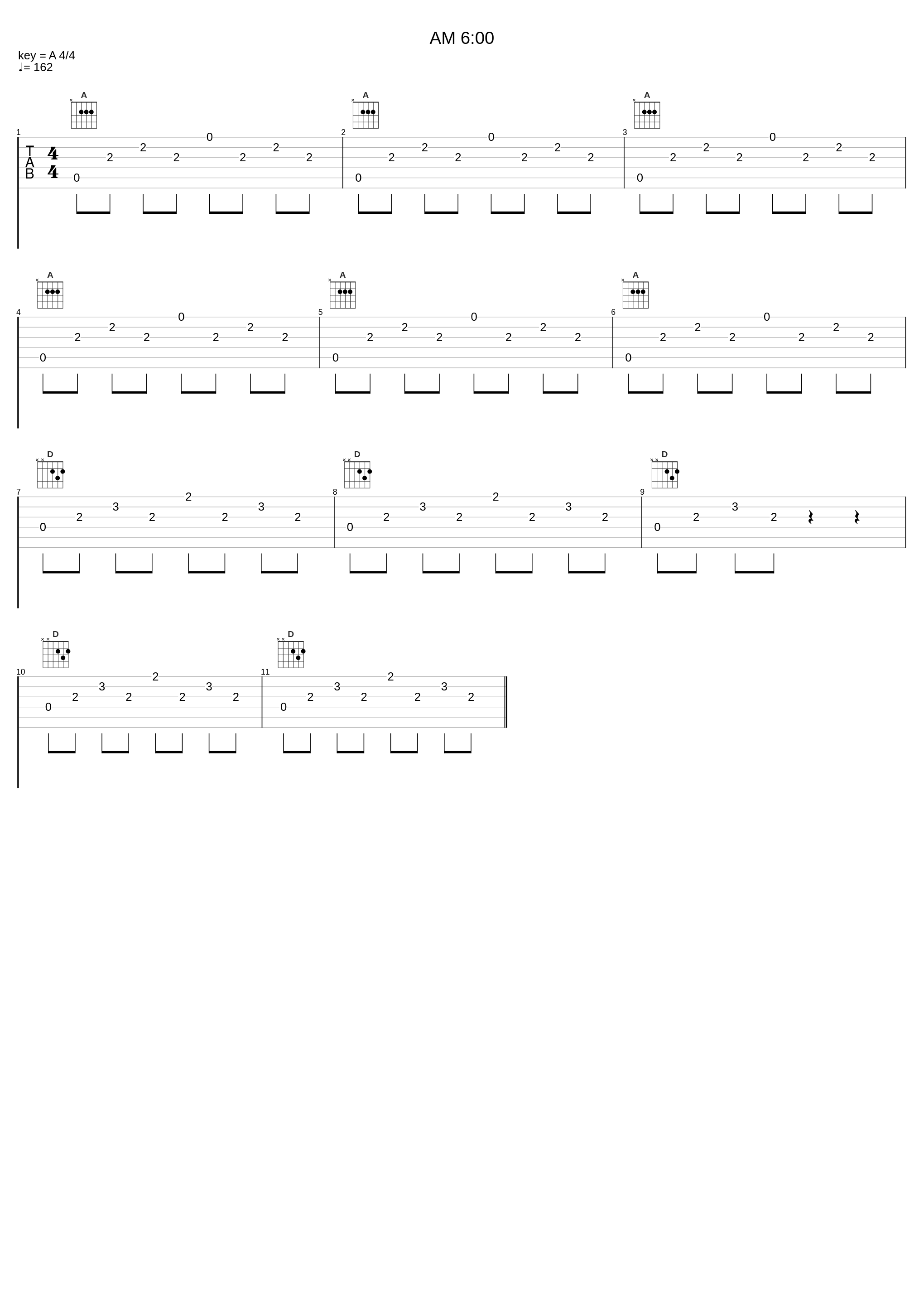 AM 6:00_八三夭乐团_1