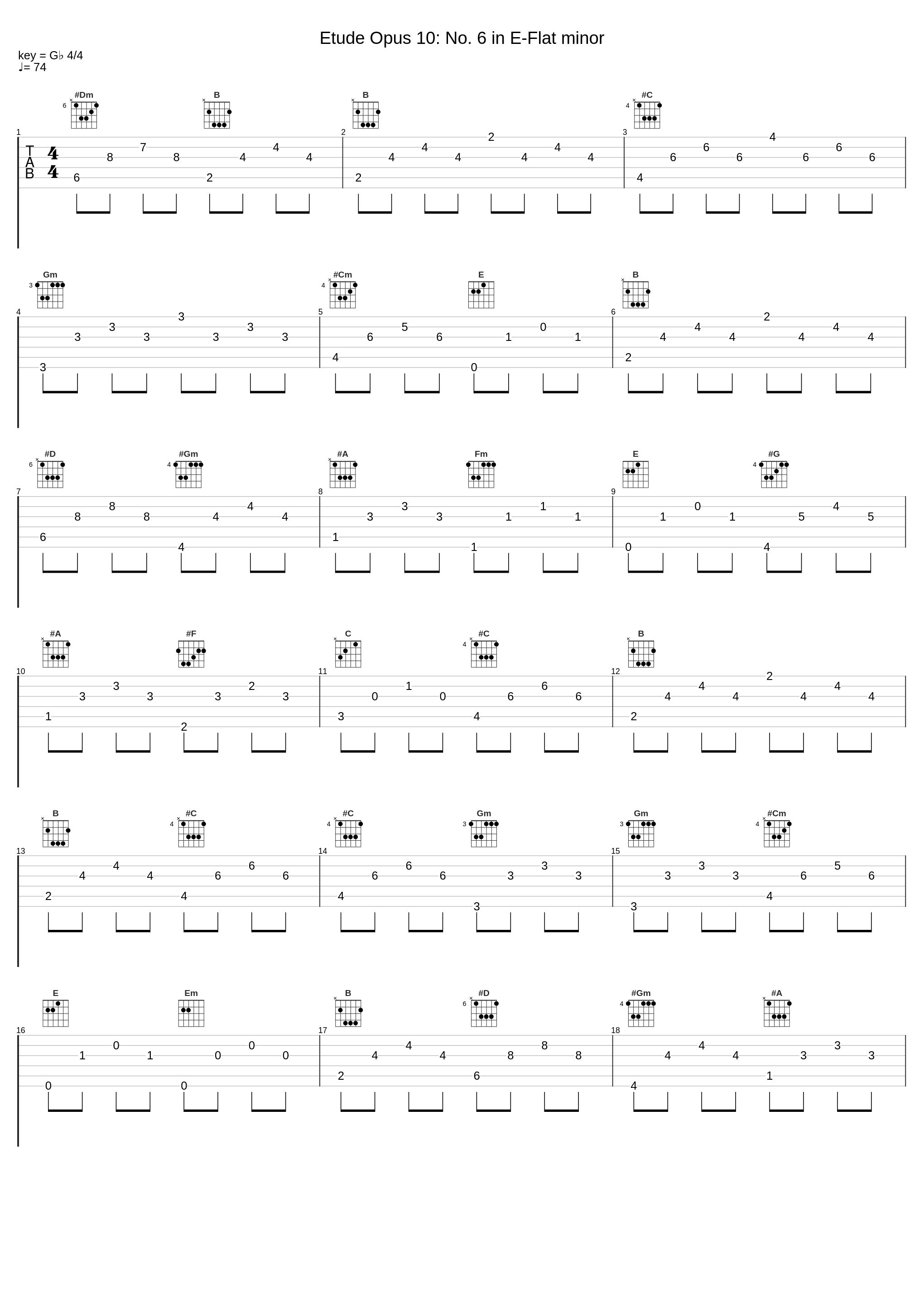 Etude Opus 10: No. 6 in E-Flat minor_Danny Grissett,Frédéric Chopin,Marcus Gilmore,Vicente Archer_1