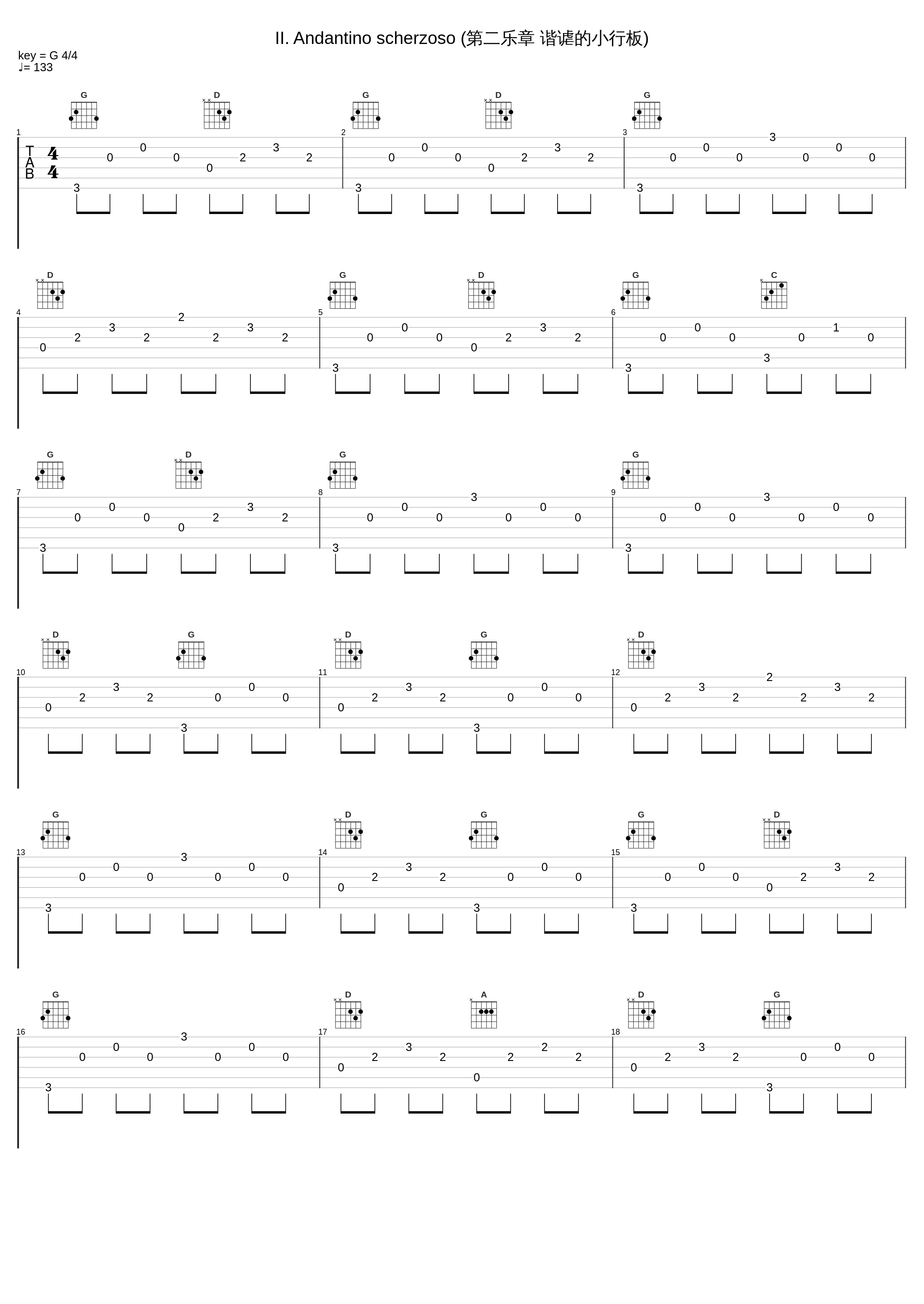 II. Andantino scherzoso (第二乐章 谐谑的小行板)_Luigi Alberto Bianchi,Maurizio Preda_1