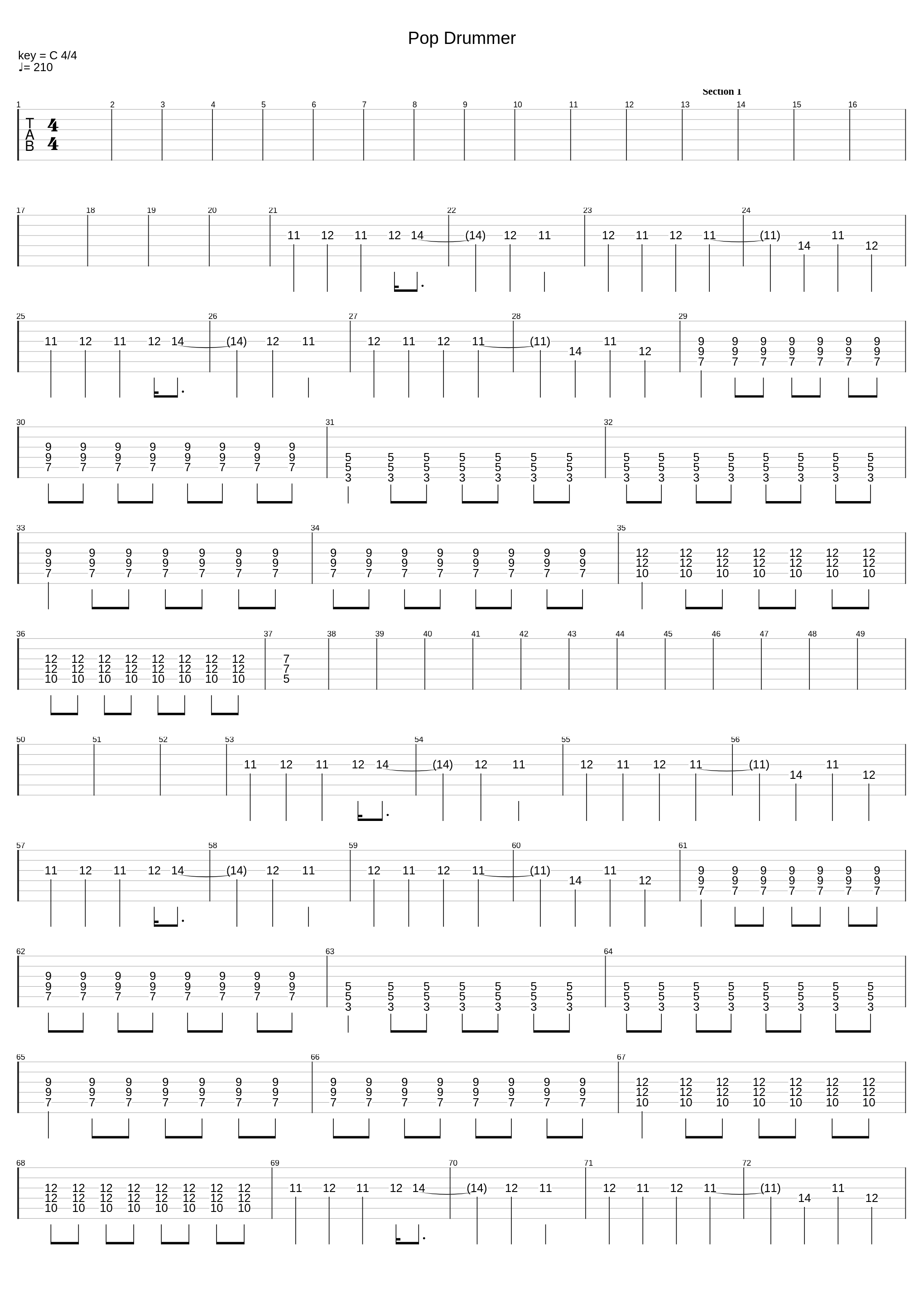 Pop Drummer_Nothing To Listen_1