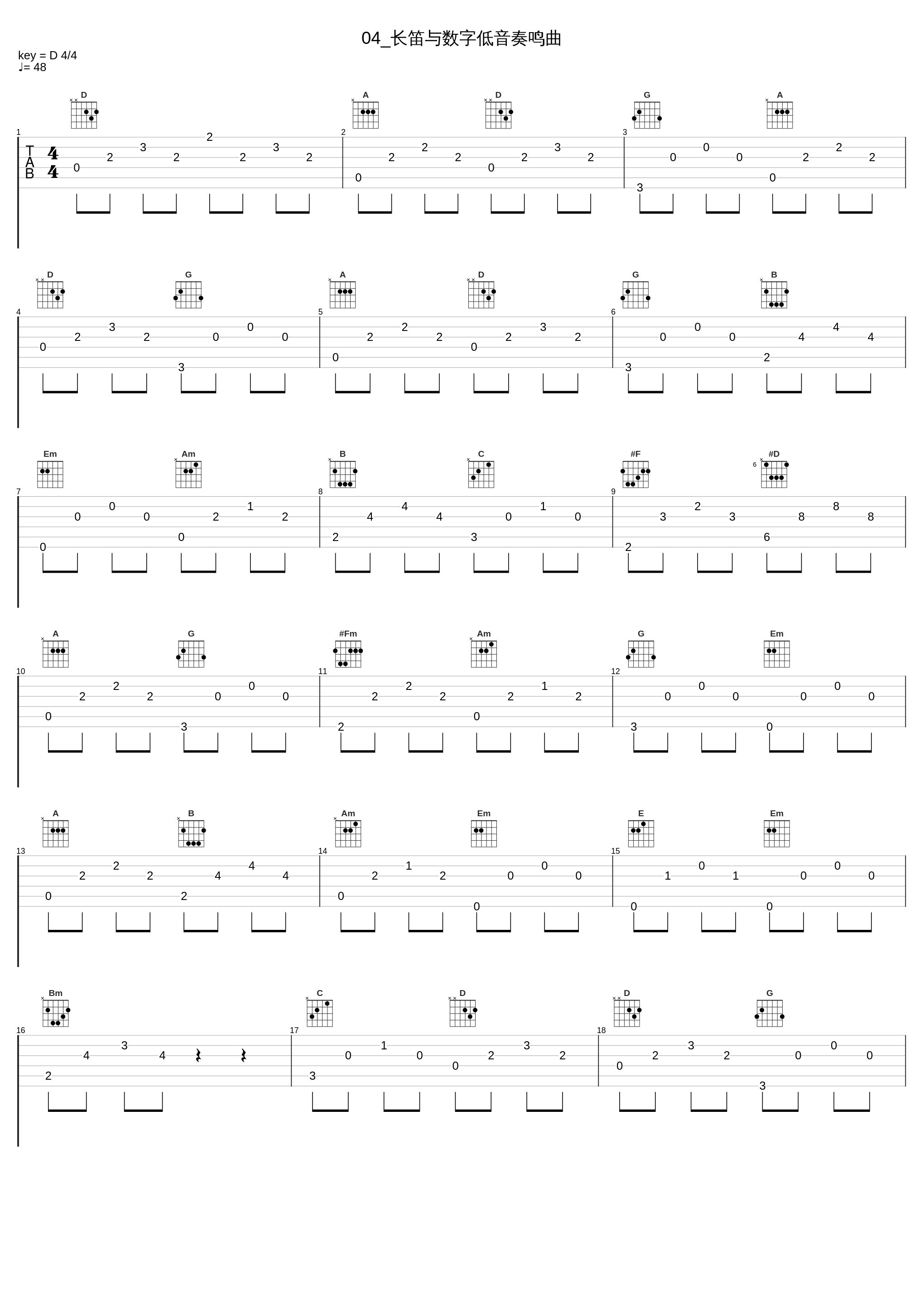 04_长笛与数字低音奏鸣曲_Carl Philipp Emanuel Bach_1