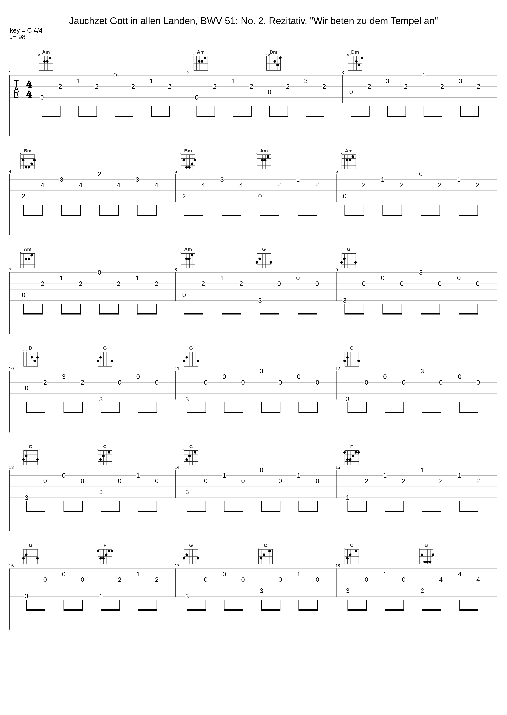 Jauchzet Gott in allen Landen, BWV 51: No. 2, Rezitativ. "Wir beten zu dem Tempel an"_Barbara Hendricks,Peter Schreier,Kammerorchester 'C. P. E. Bach' Berlin_1