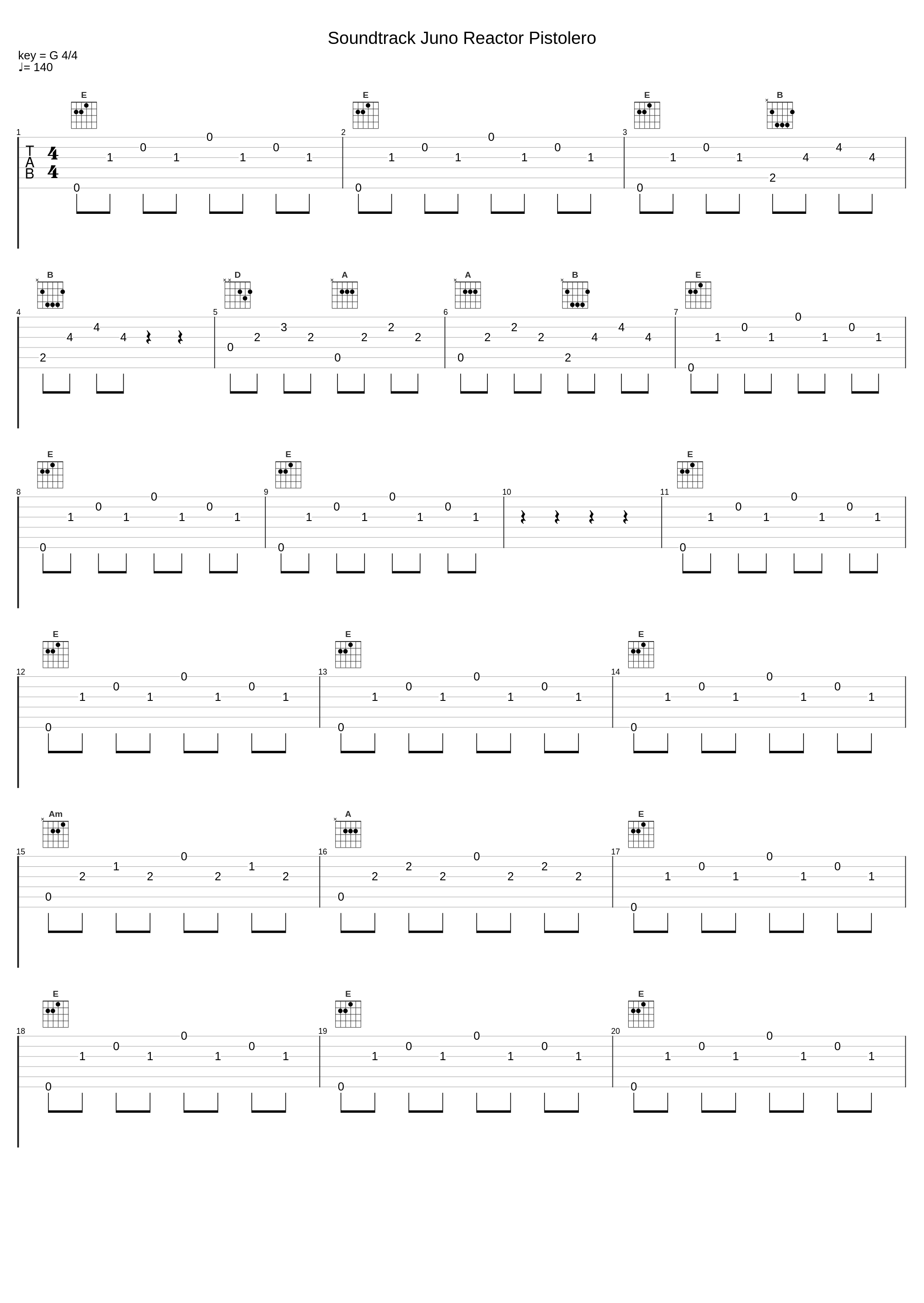 Soundtrack Juno Reactor Pistolero_Juno Reactor_1