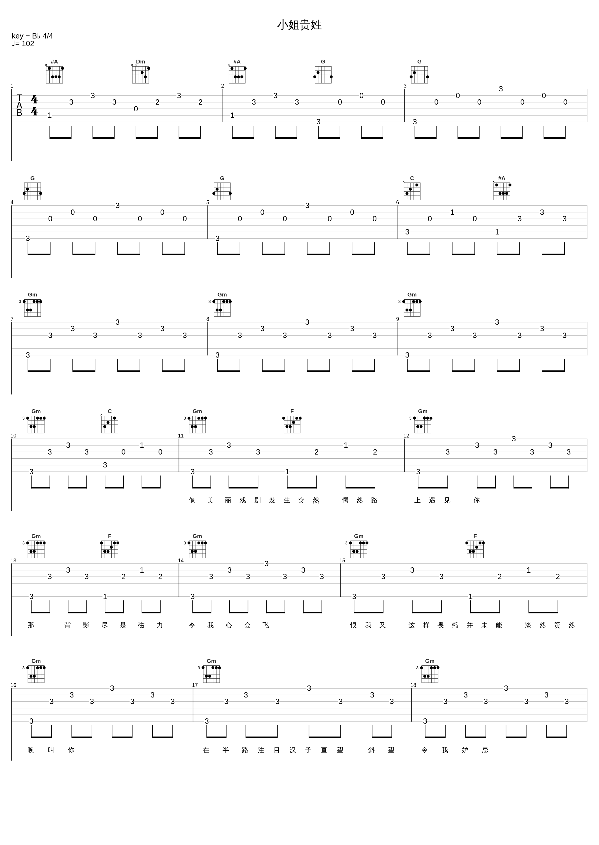 小姐贵姓_张学友_1