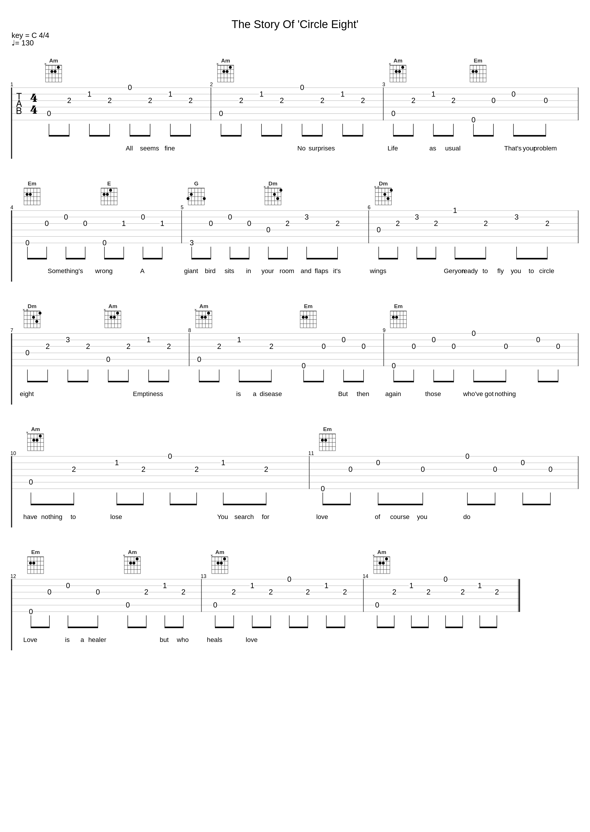 The Story Of 'Circle Eight'_Enigma_1