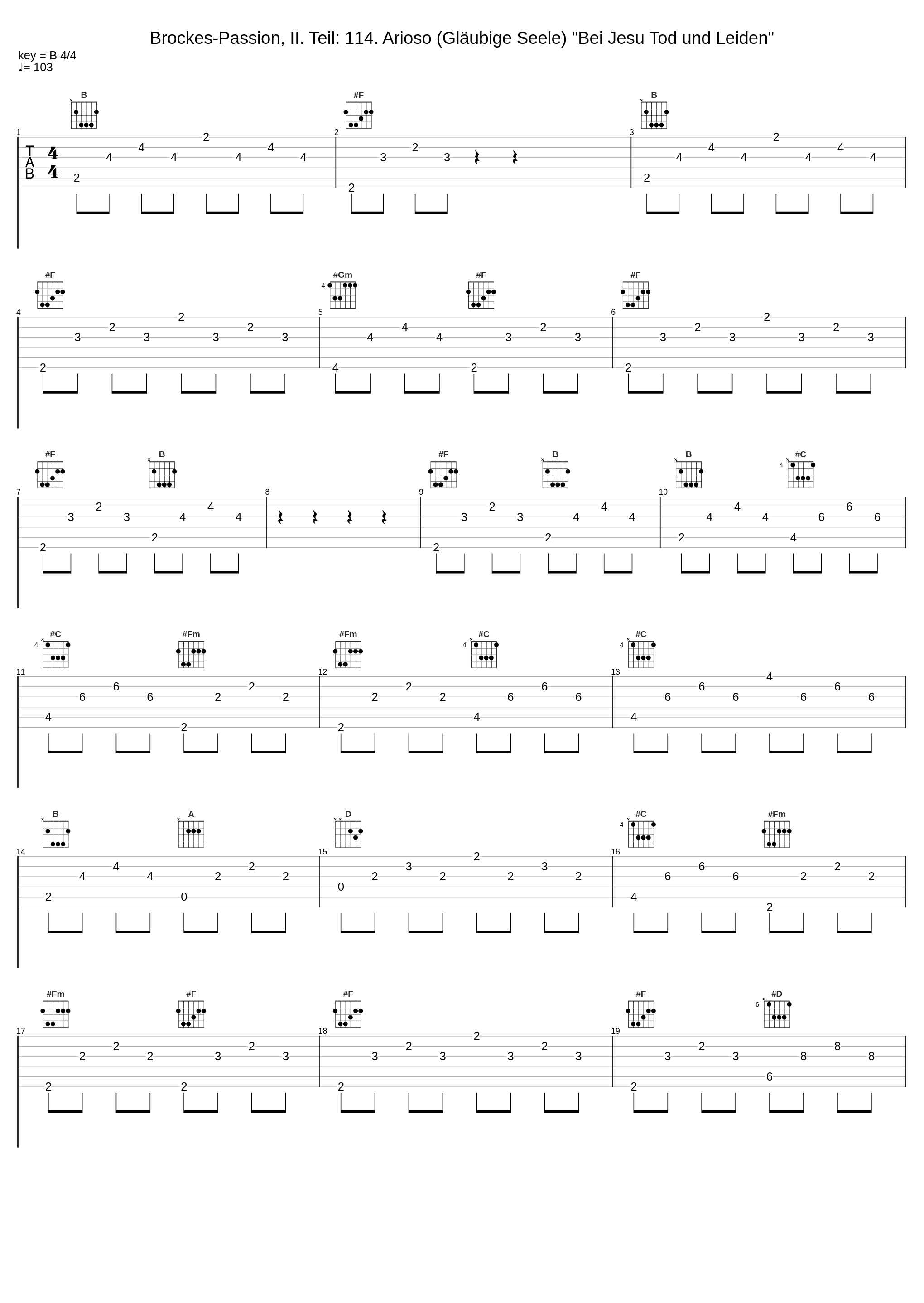 Brockes-Passion, II. Teil: 114. Arioso (Gläubige Seele) "Bei Jesu Tod und Leiden"_René Jacobs,Akademie fur Alte Musik Berlin,Marie-Claude Chappuis_1