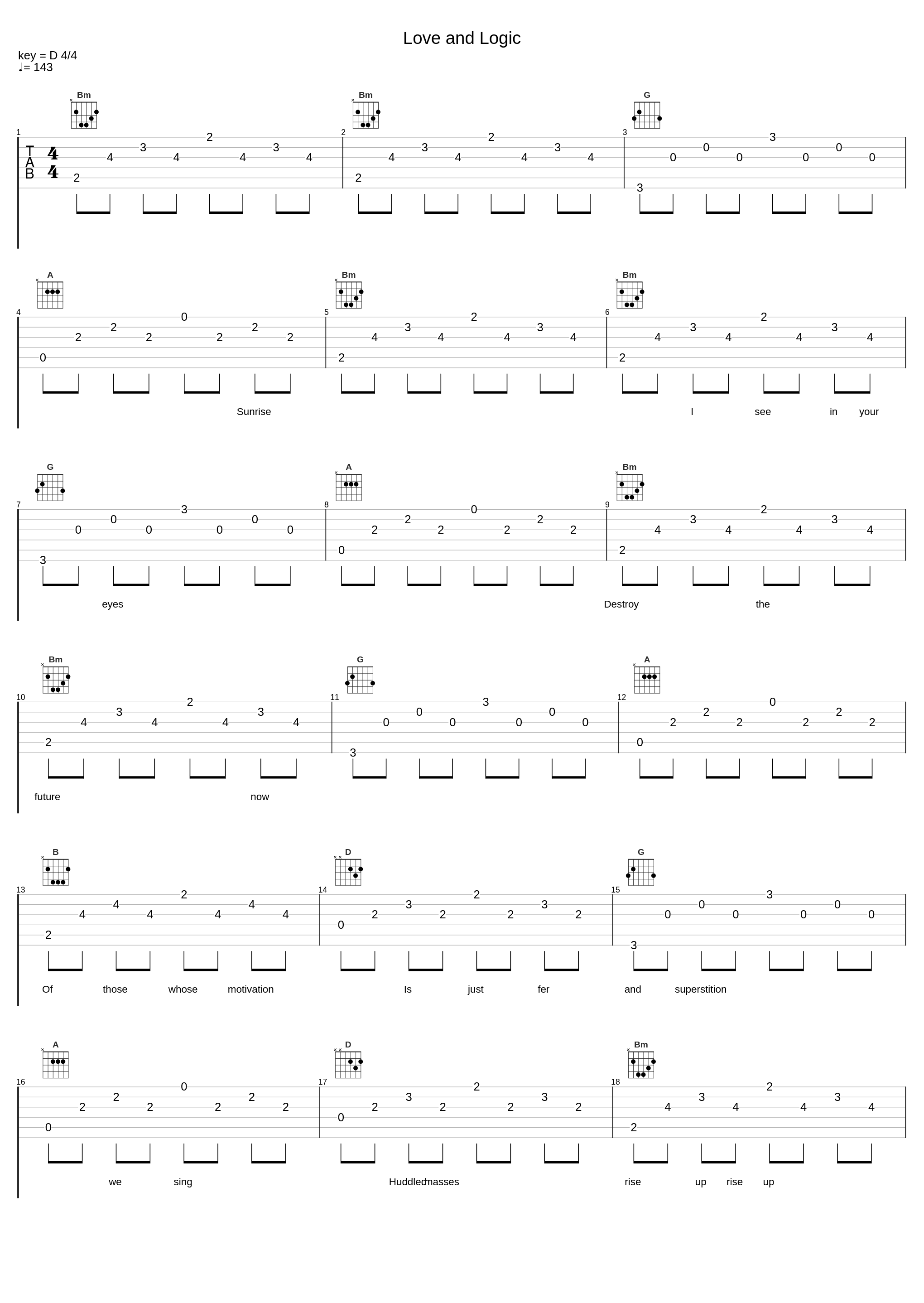 Love and Logic_American Steel_1