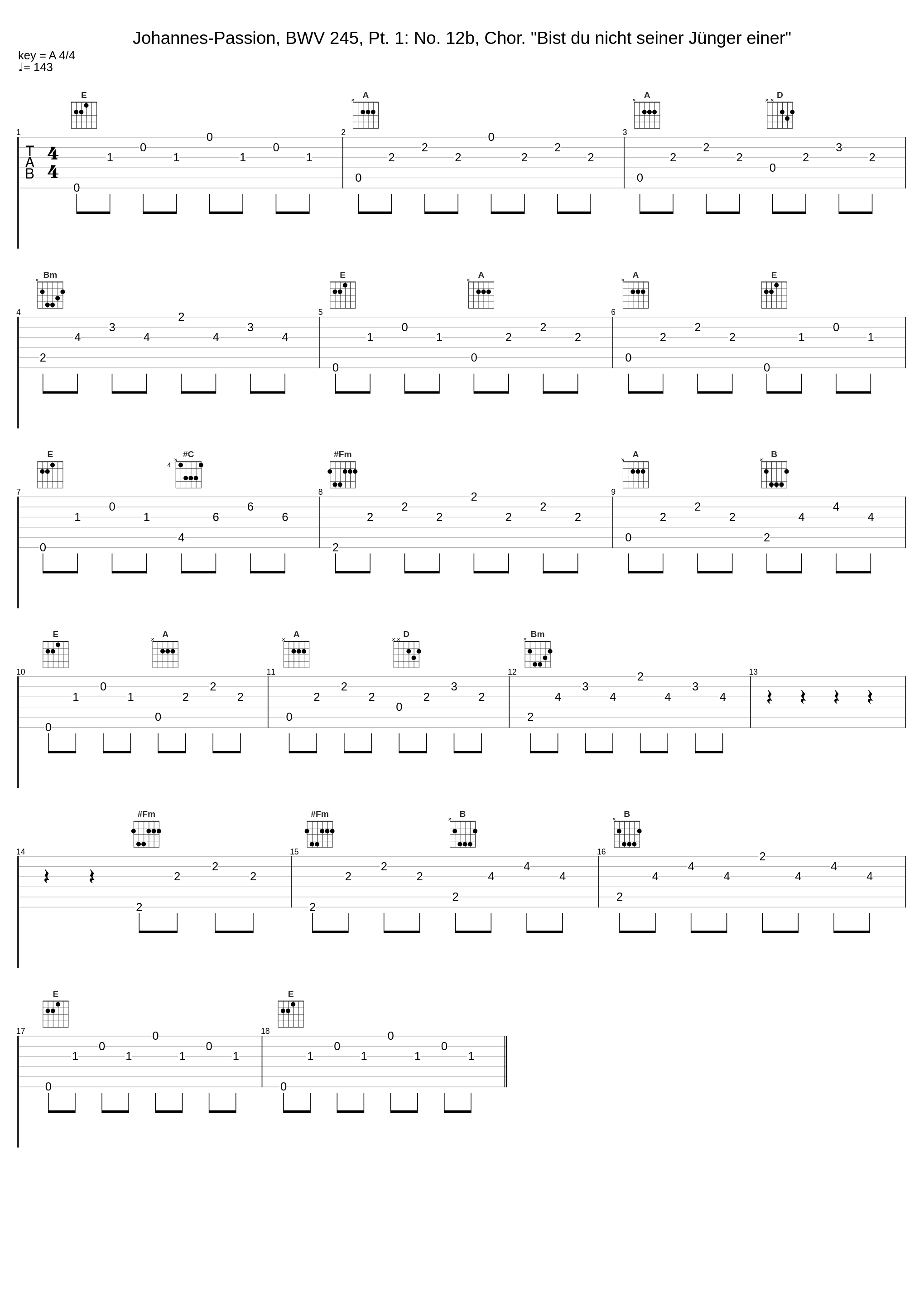 Johannes-Passion, BWV 245, Pt. 1: No. 12b, Chor. "Bist du nicht seiner Jünger einer"_Fritz Wunderlich,Josef Traxel,Dietrich Fischer-Dieskau,Lisa Otto,Karl Christian Kohn,Chor der St. Hedwigs-Kathedrale Berlin,Berliner Symphoniker,Karl Forster_1