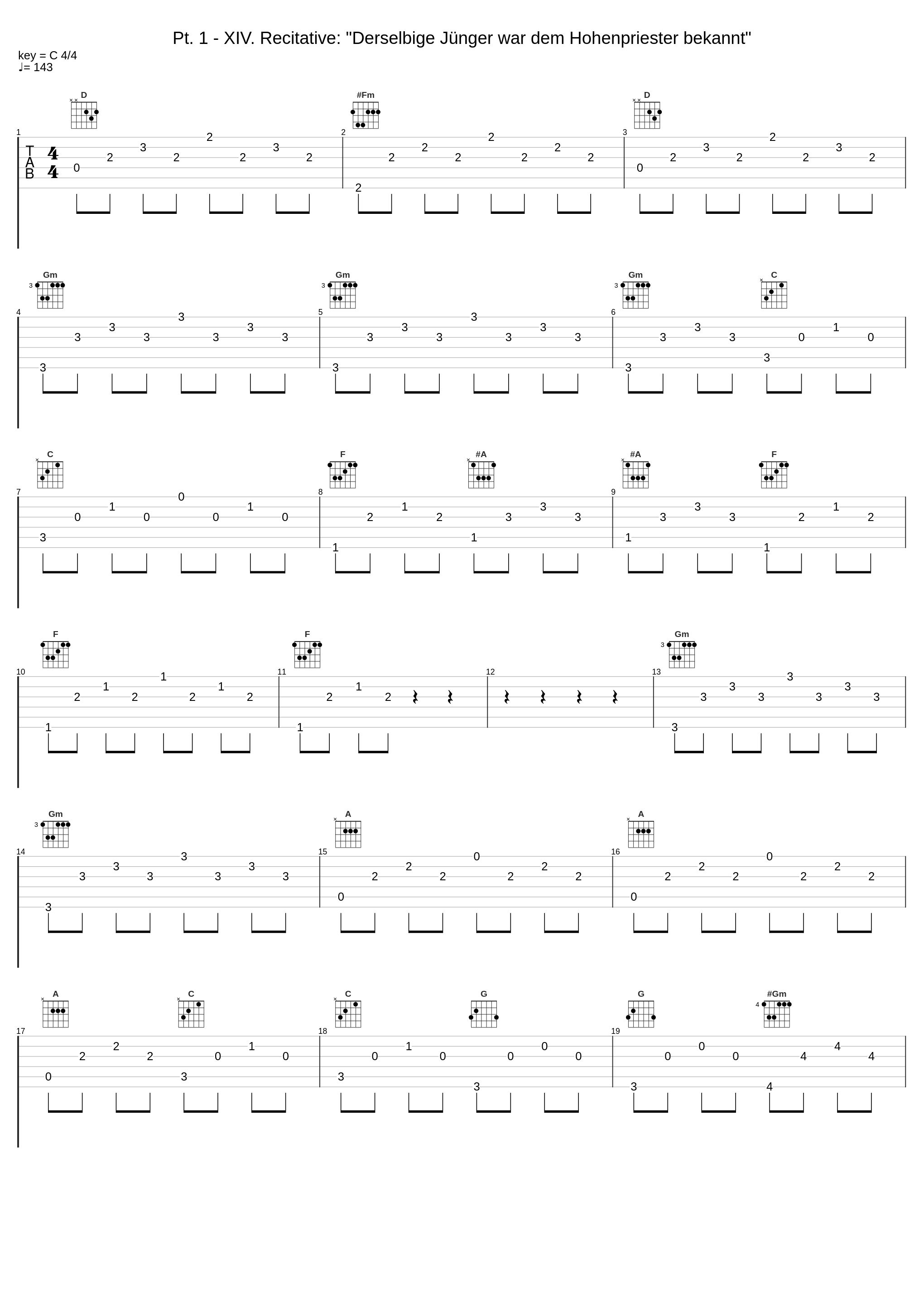 Pt. 1 - XIV. Recitative: "Derselbige Jünger war dem Hohenpriester bekannt"_Ernst Haefliger,Evelyn Lear,Kieth Engen,Hermann Prey,Münchener Bach-Orchester,Münchener Bach-Chor,Karl Richter_1