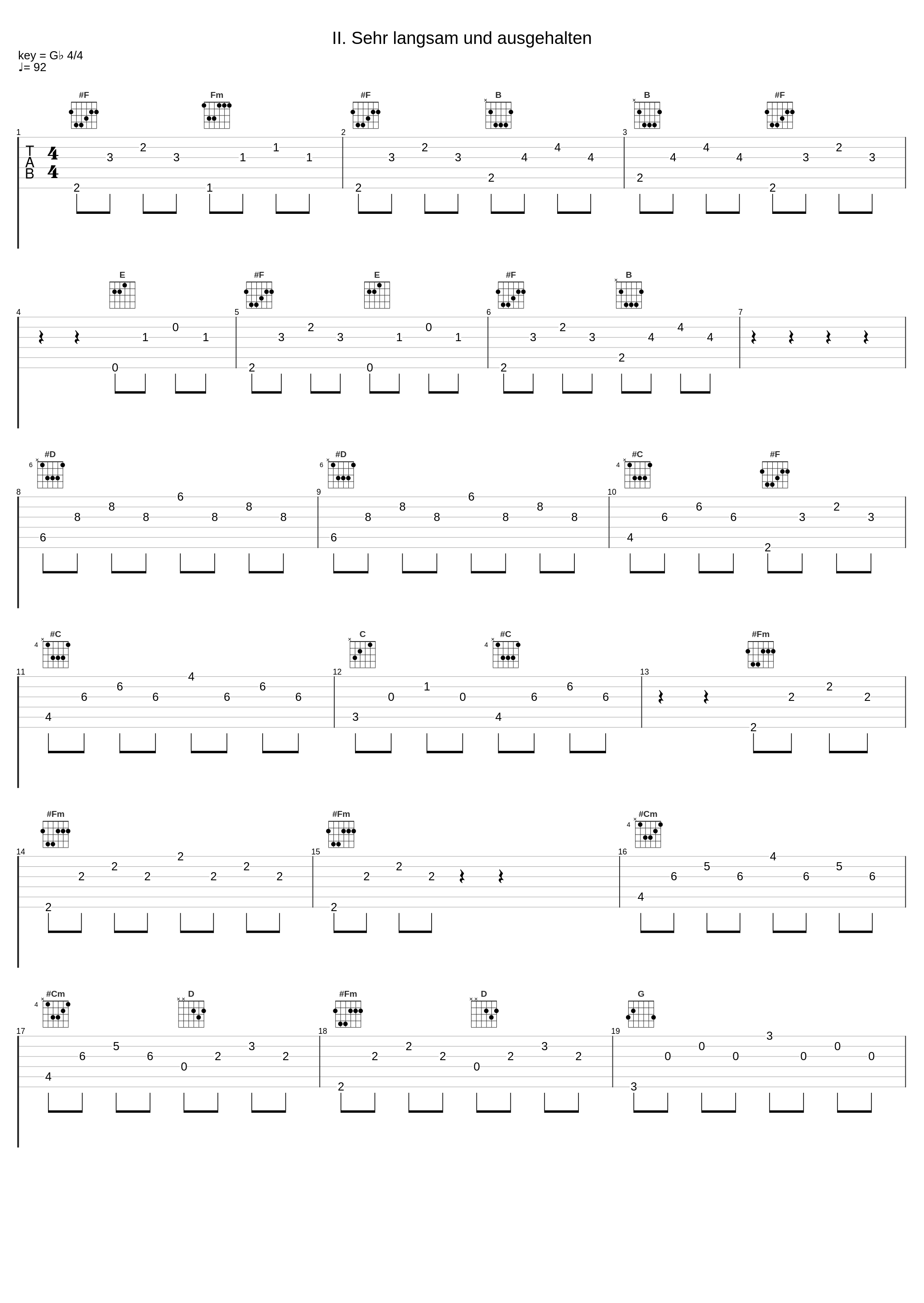 II. Sehr langsam und ausgehalten_Florilegium,Carl Philipp Emanuel Bach_1