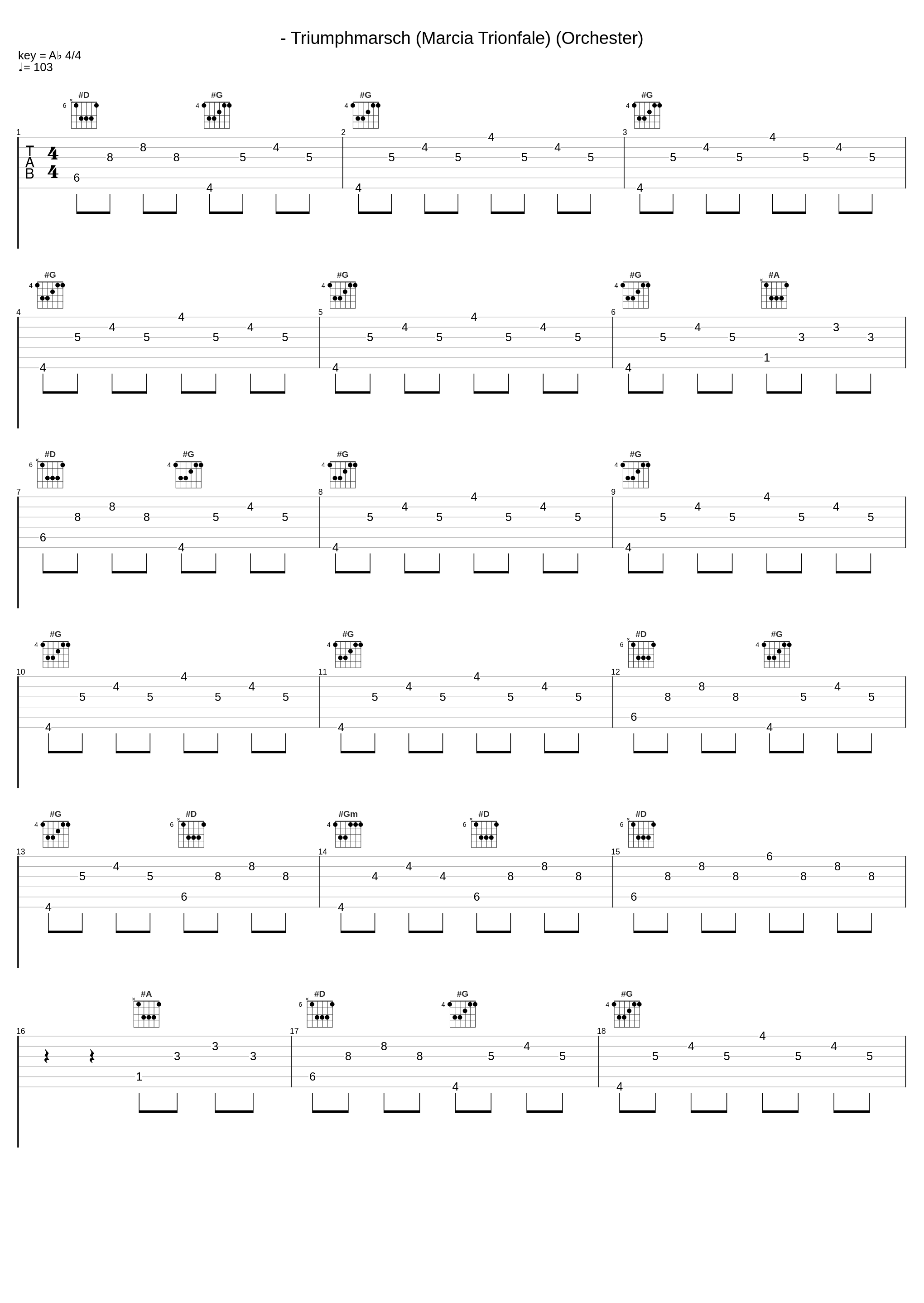 - Triumphmarsch (Marcia Trionfale) (Orchester)_Hildegard Hillebrecht,Betty Allen,Berliner Symphoniker,Chor der Städtischen Oper Berlin,Horst Stein,Wilhelm Schüchter,Rudolf Schock,Pilar Lorengar,Gottlob Frick_1