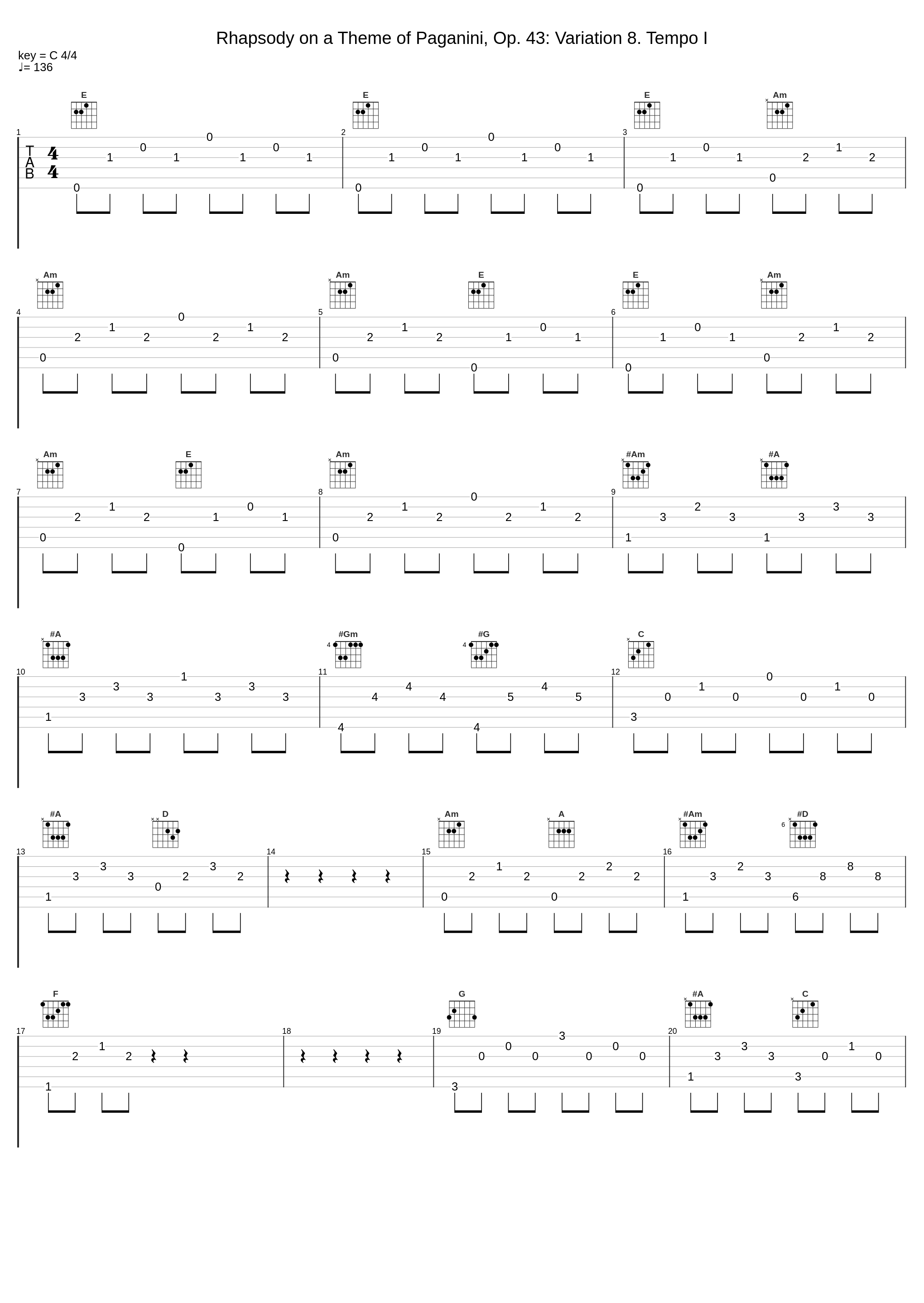 Rhapsody on a Theme of Paganini, Op. 43: Variation 8. Tempo I_Shura Cherkassky,Kölner Rundfunk Sinfonie Orchester,Zdeněk Mácal,Sergei Rachmaninoff_1