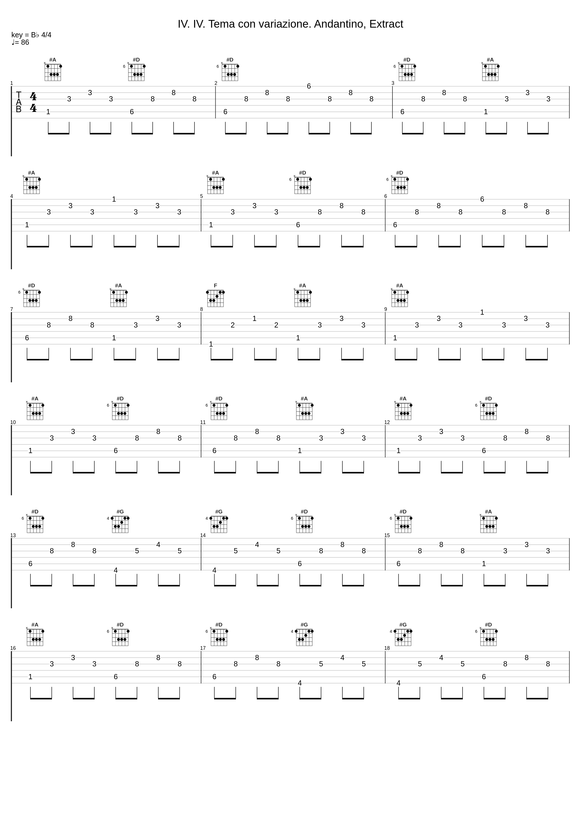 IV. IV. Tema con variazione. Andantino, Extract_Paul Dean,Kevin Power_1