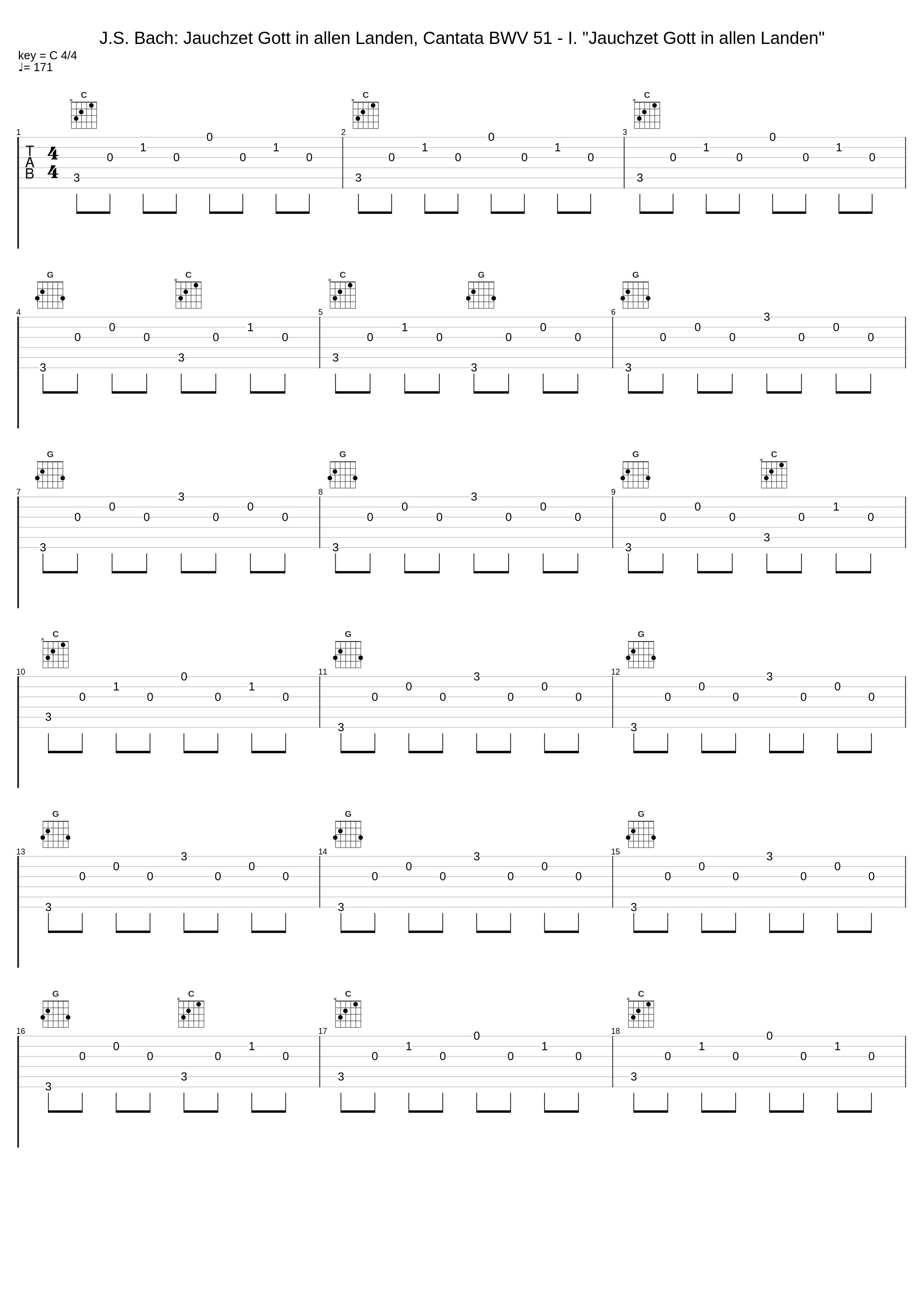 J.S. Bach: Jauchzet Gott in allen Landen, Cantata BWV 51 - I. "Jauchzet Gott in allen Landen"_Maria Stader,Münchener Bach-Orchester,Karl Richter_1