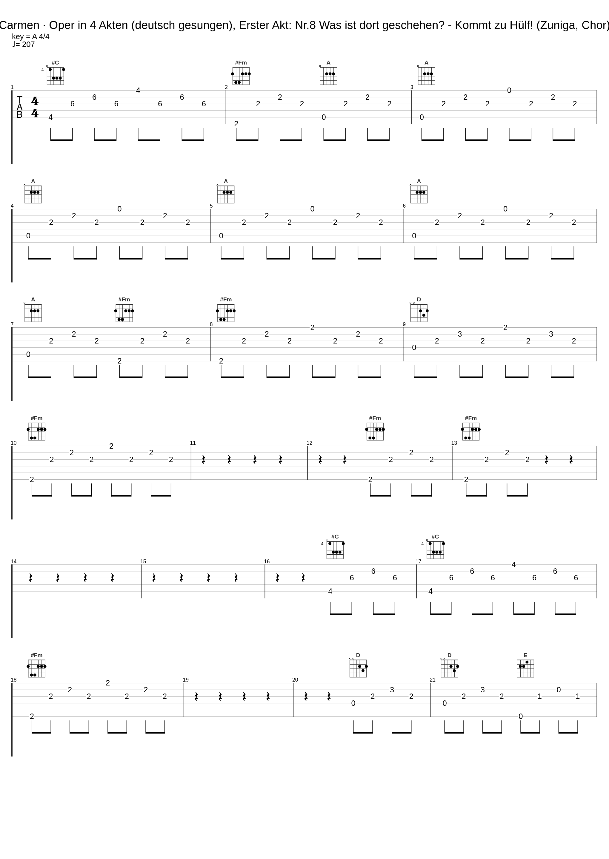 Carmen · Oper in 4 Akten (deutsch gesungen), Erster Akt: Nr.8 Was ist dort geschehen? - Kommt zu Hülf! (Zuniga, Chor)_Rudolf Schock,Hermann Prey,Karl-Ernst Mercker,Leopold Clam,Iwan Rebroff,Georg Völker,Melitta Muszely,Christa Ludwig,Ursula Schirrmacher,Ursula Gust,Chor der Deutschen Oper Berlin,Hermann Lüddecke,Schöneberger Sängerknaben,Horst Stein,Ber_1