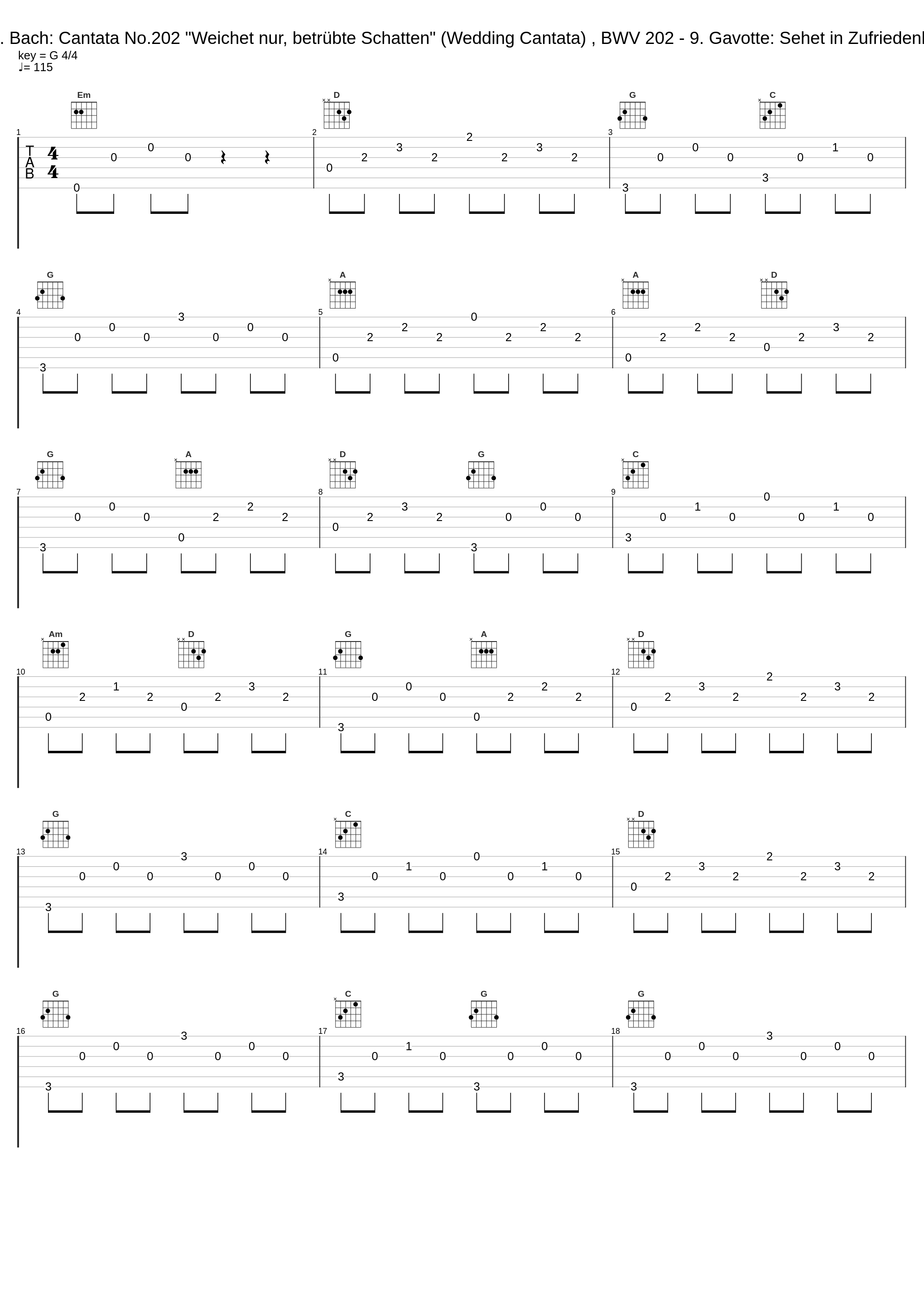 J.S. Bach: Cantata No.202 "Weichet nur, betrübte Schatten" (Wedding Cantata) , BWV 202 - 9. Gavotte: Sehet in Zufriedenheit_Maria Stader,Hedwig Bilgram,Münchener Bach-Orchester,Karl Richter_1