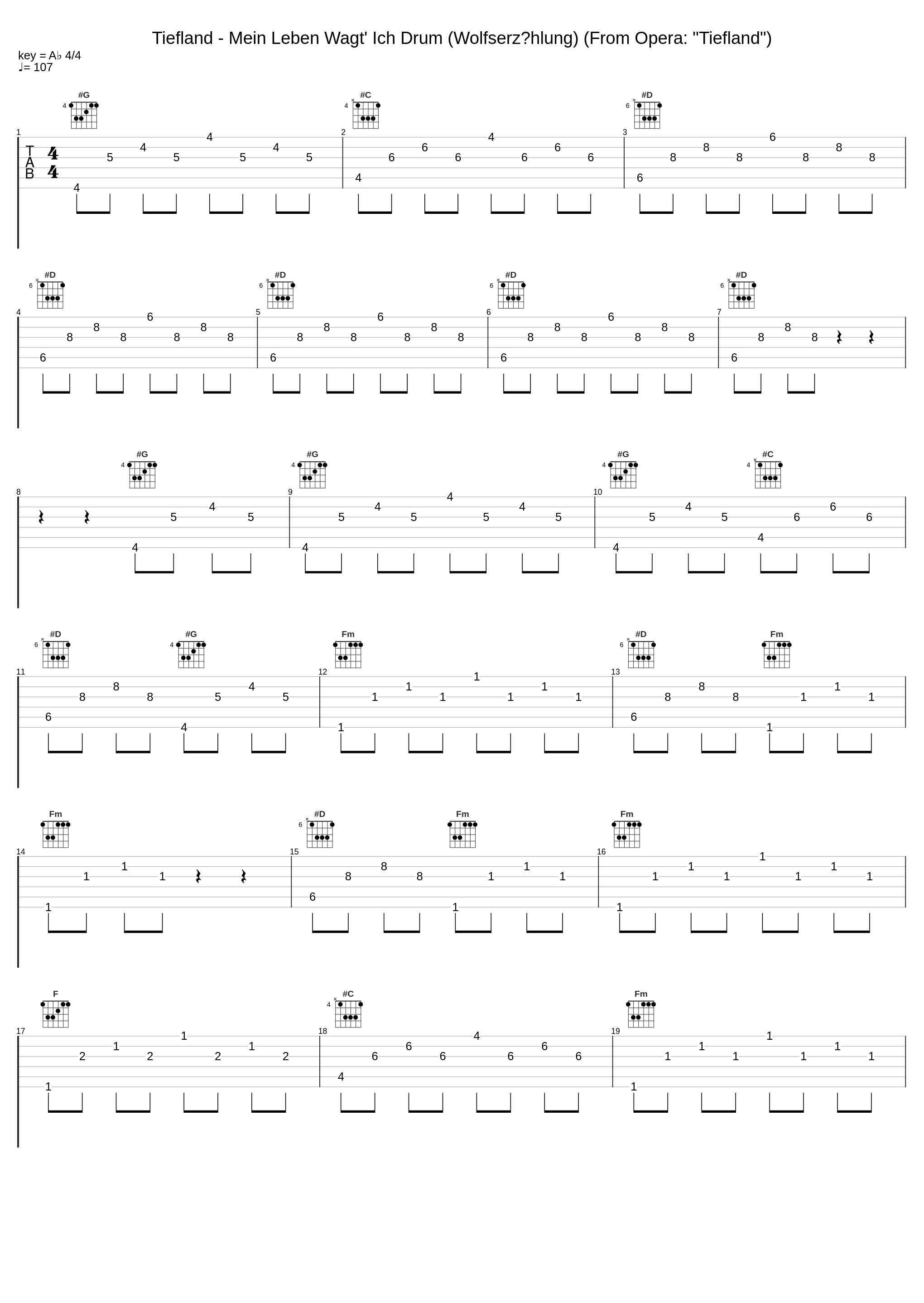 Tiefland - Mein Leben Wagt' Ich Drum (Wolfserzählung) (From Opera: "Tiefland")_Richard Tauber,Staatskapelle Berlin,Ernst Hauke_1