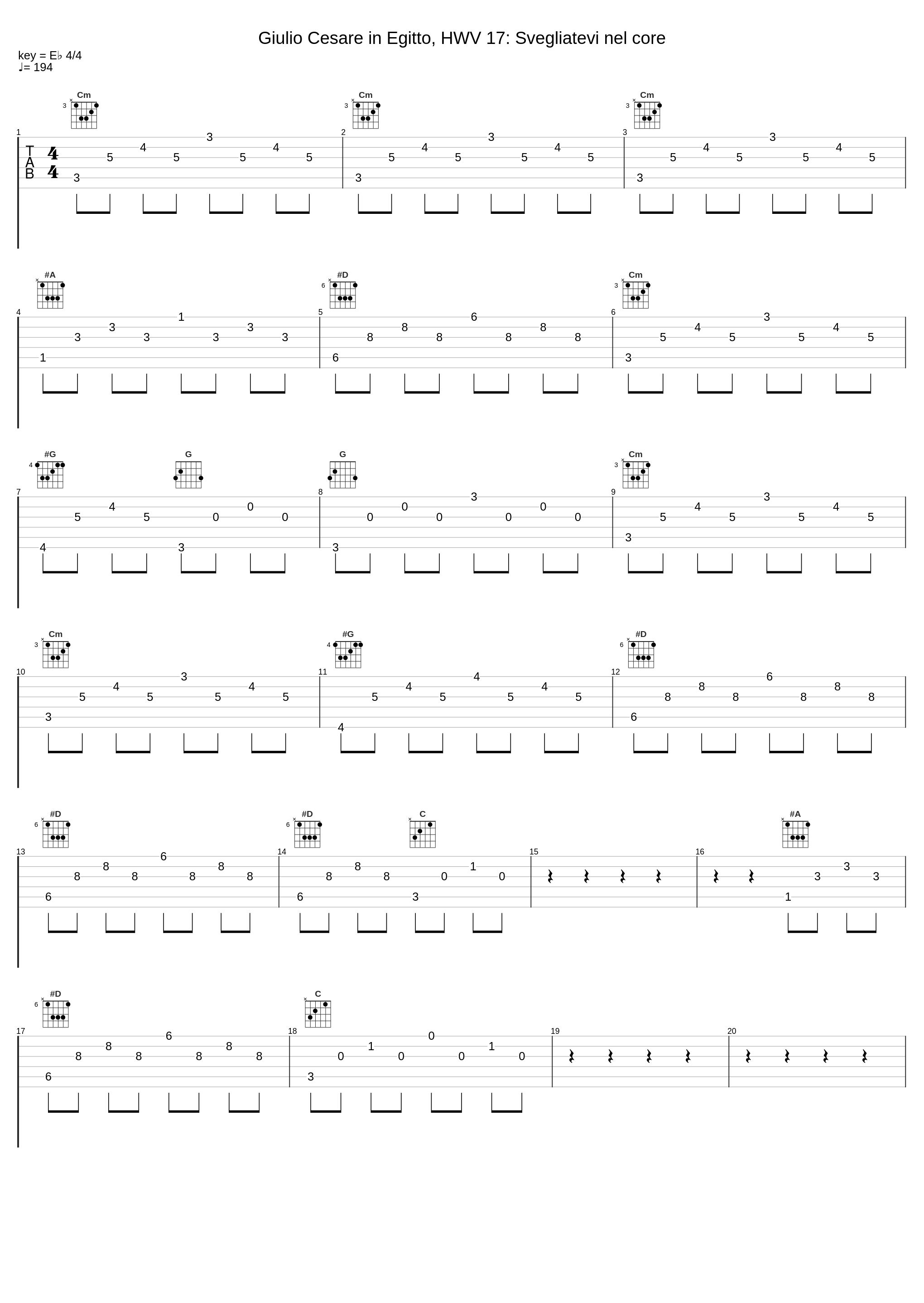 Giulio Cesare in Egitto, HWV 17: Svegliatevi nel core_Ernst Haefliger,Münchener Bach-Orchester,Karl Richter_1