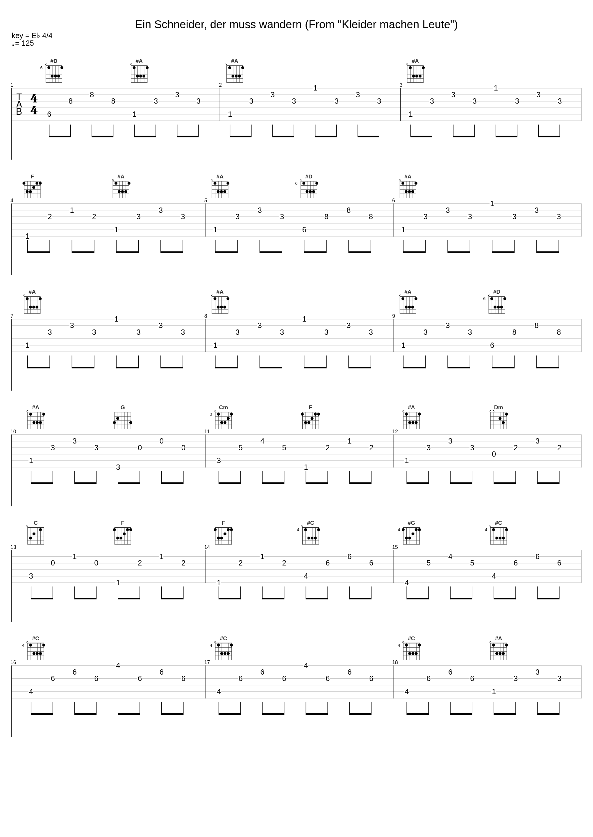 Ein Schneider, der muss wandern (From "Kleider machen Leute")_Heinz Rühmann,Werner Bochmann Orchester_1