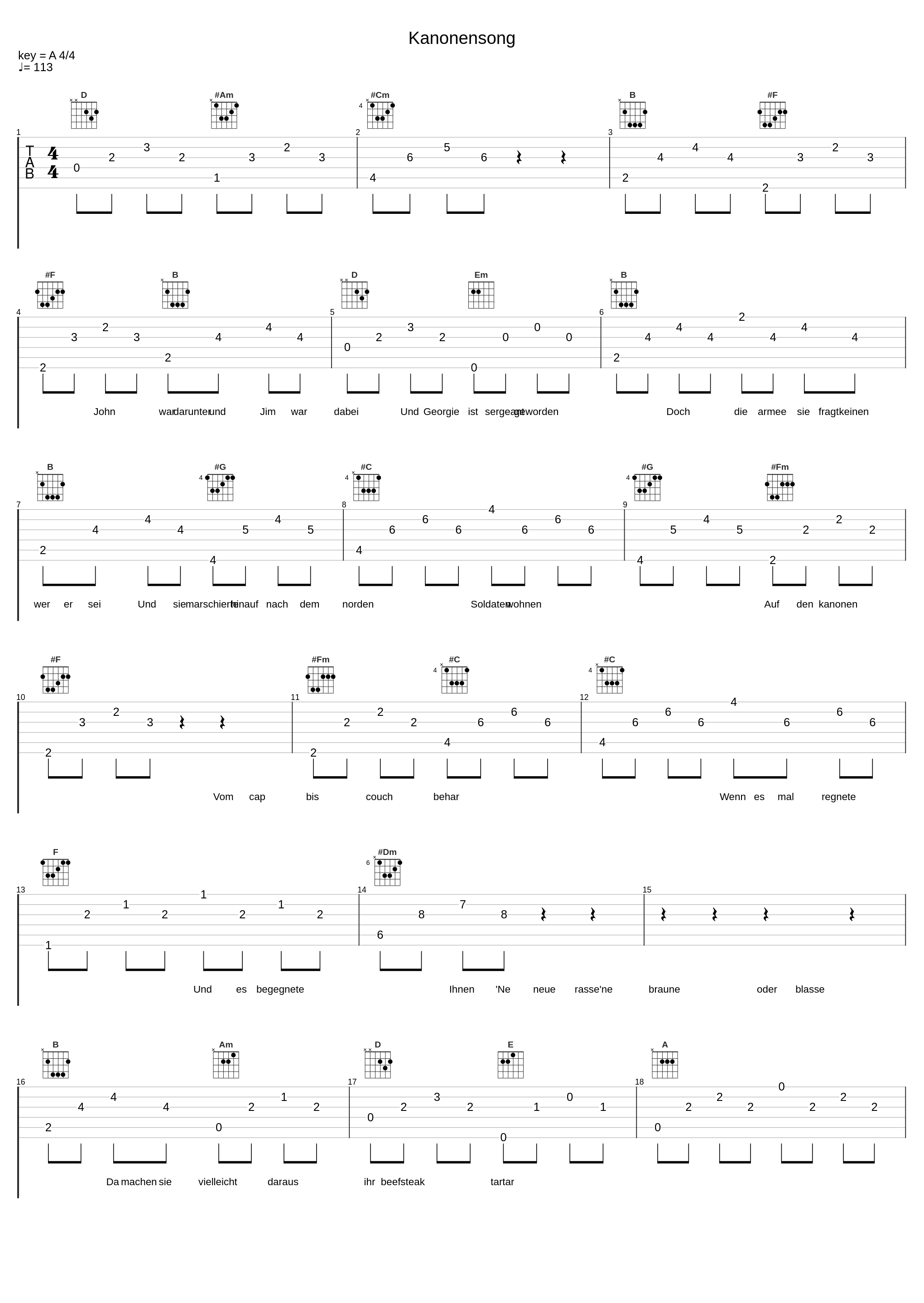 Kanonensong_Das Sinfonieorchester der Robert Schumann Schule,Die Toten Hosen_1