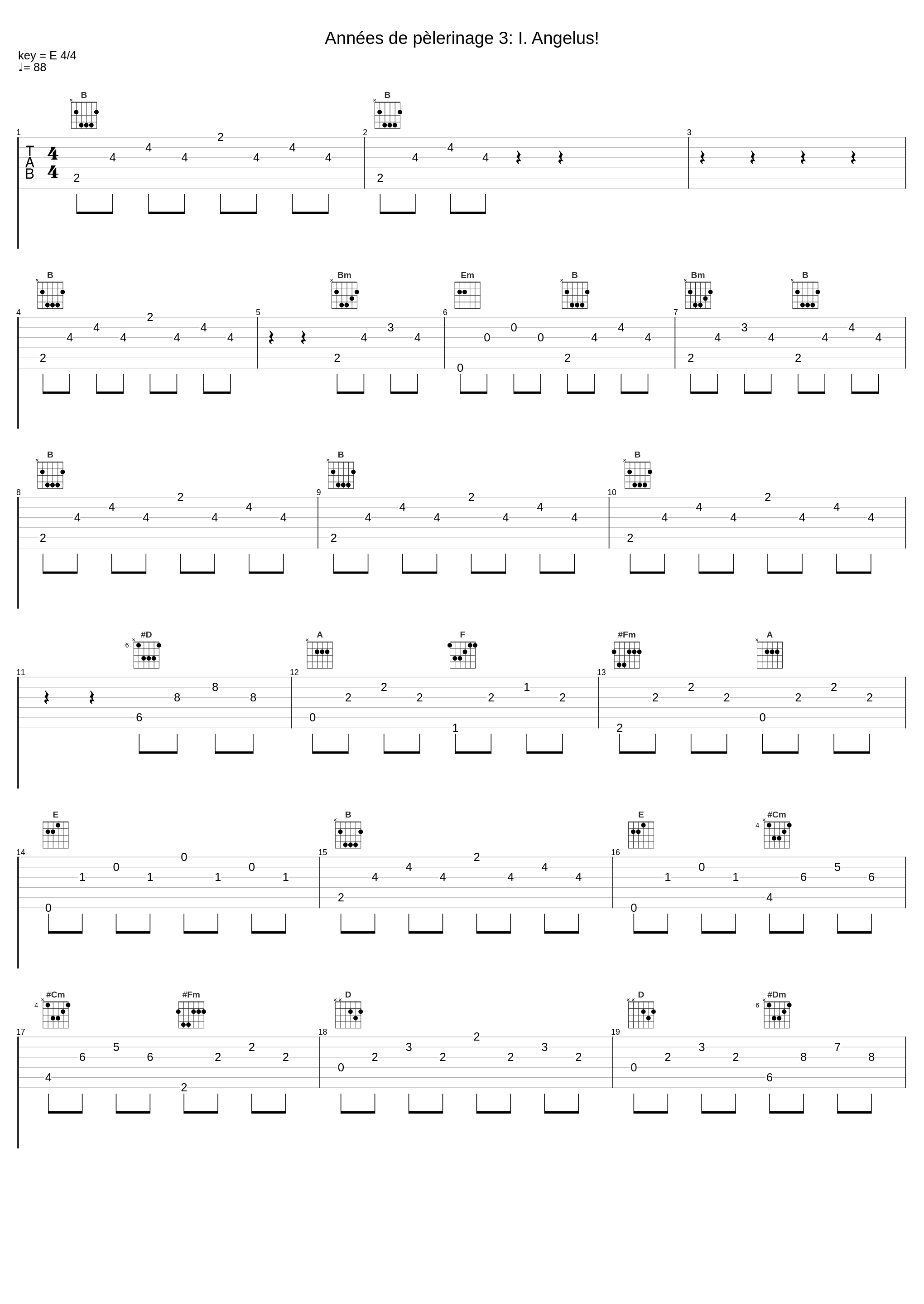 Années de pèlerinage 3: I. Angelus!_Daniel Grimwood,Franz Liszt_1