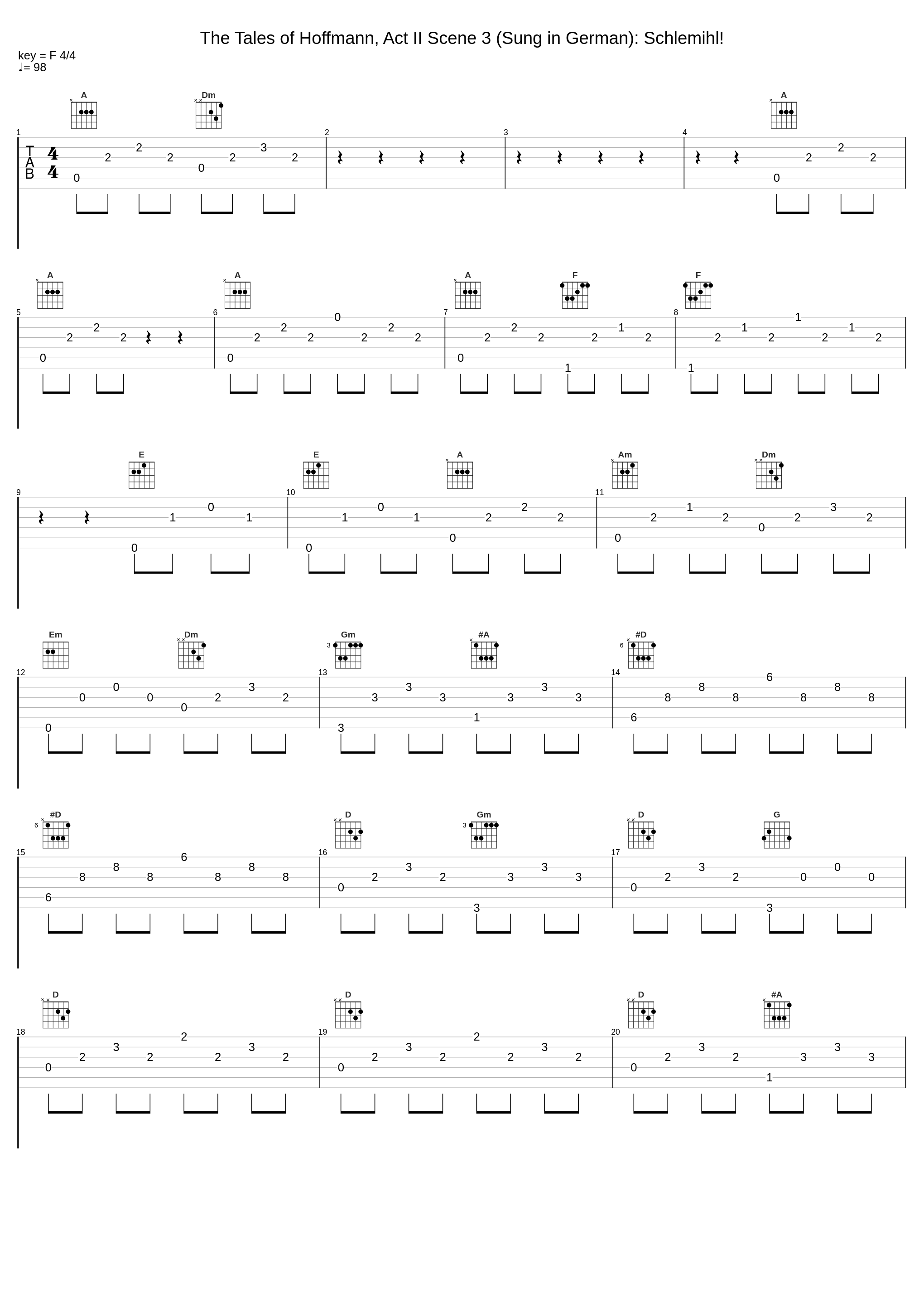 The Tales of Hoffmann, Act II Scene 3 (Sung in German): Schlemihl!_Rudolf Schock,Kölner Rundfunk Sinfonie Orchester,Eugen Szenkar,Kölner Rundfunkchor,Unknown Artist_1