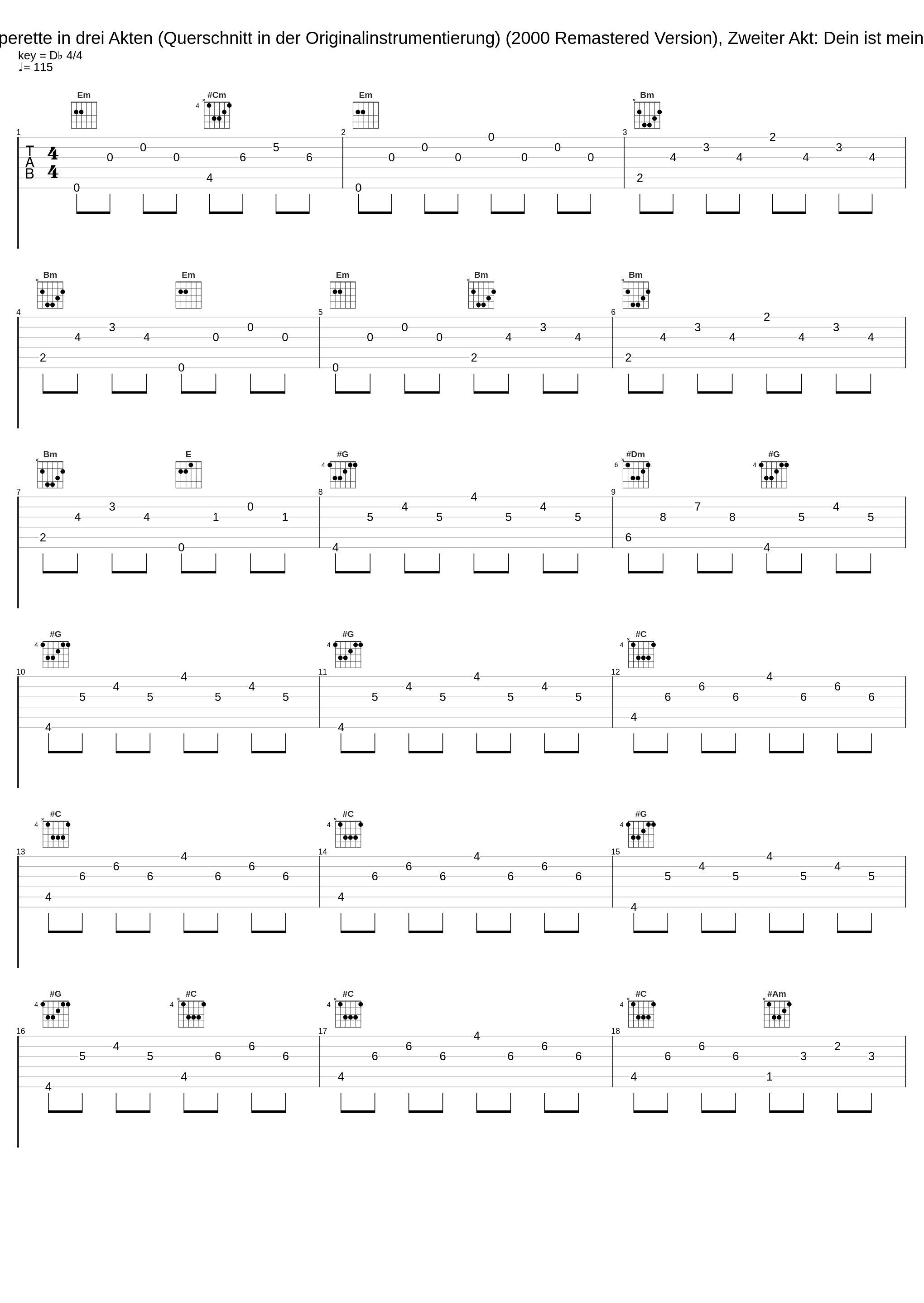 Das Land des Lächelns · Operette in drei Akten (Querschnitt in der Originalinstrumentierung) (2000 Remastered Version), Zweiter Akt: Dein ist mein ganzes Herz! (Sou-Chong)_Melitta Muszely,Fritz Wunderlich,Christine Görner,Harry Friedauer,Symphonie-Orchester Graunke,Carl Michalski_1