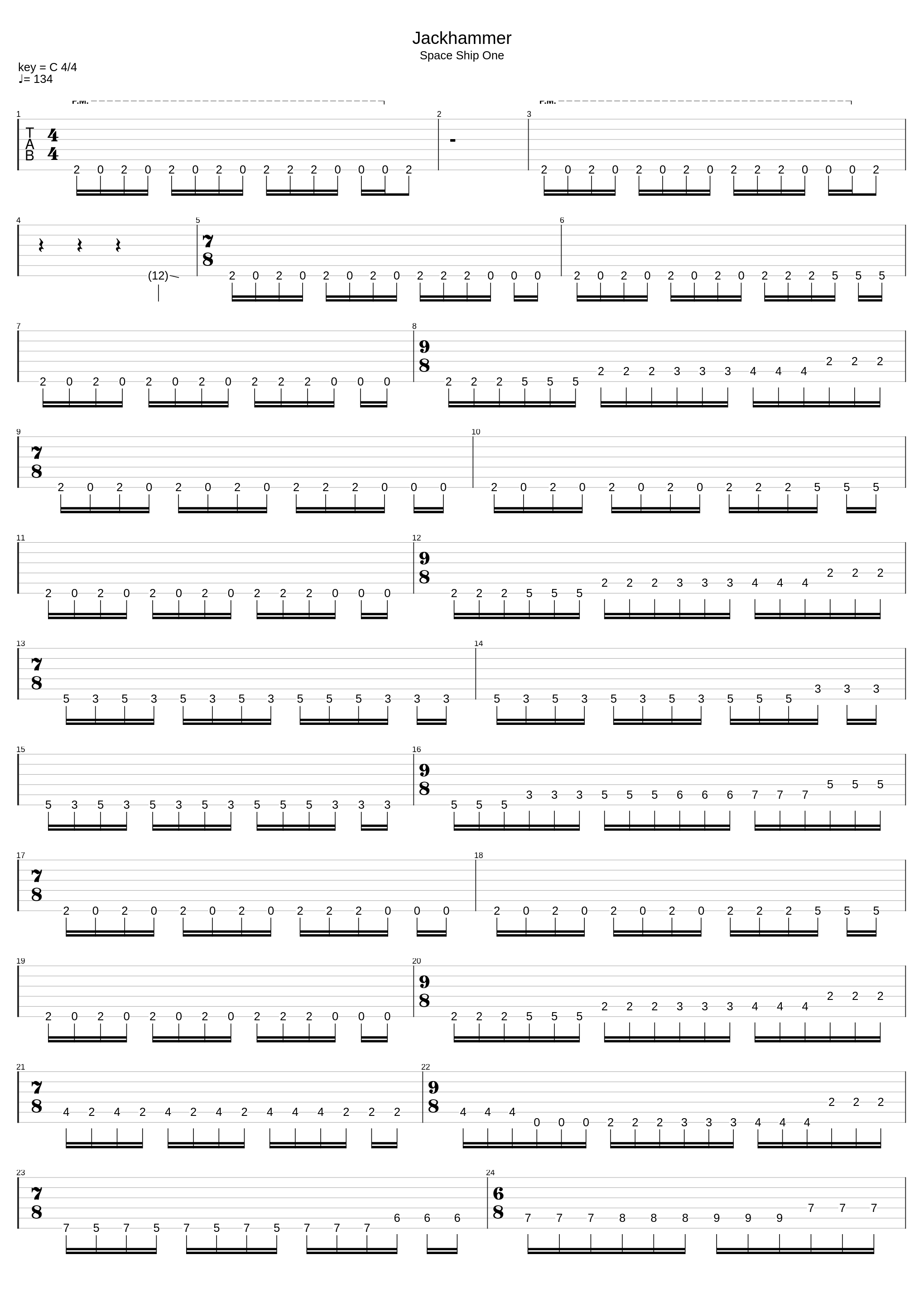 Jack Hammer_Paul Gilbert_1