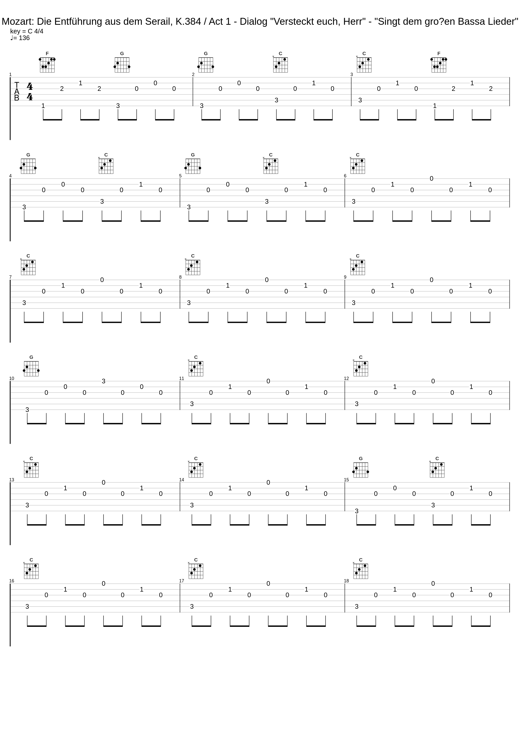 Mozart: Die Entführung aus dem Serail, K.384 / Act 1 - Dialog "Versteckt euch, Herr" - "Singt dem großen Bassa Lieder"_Wolfgang Spier,RIAS Symphony Orchestra Berlin,Ferenc Fricsay,RIAS Kammerchor_1