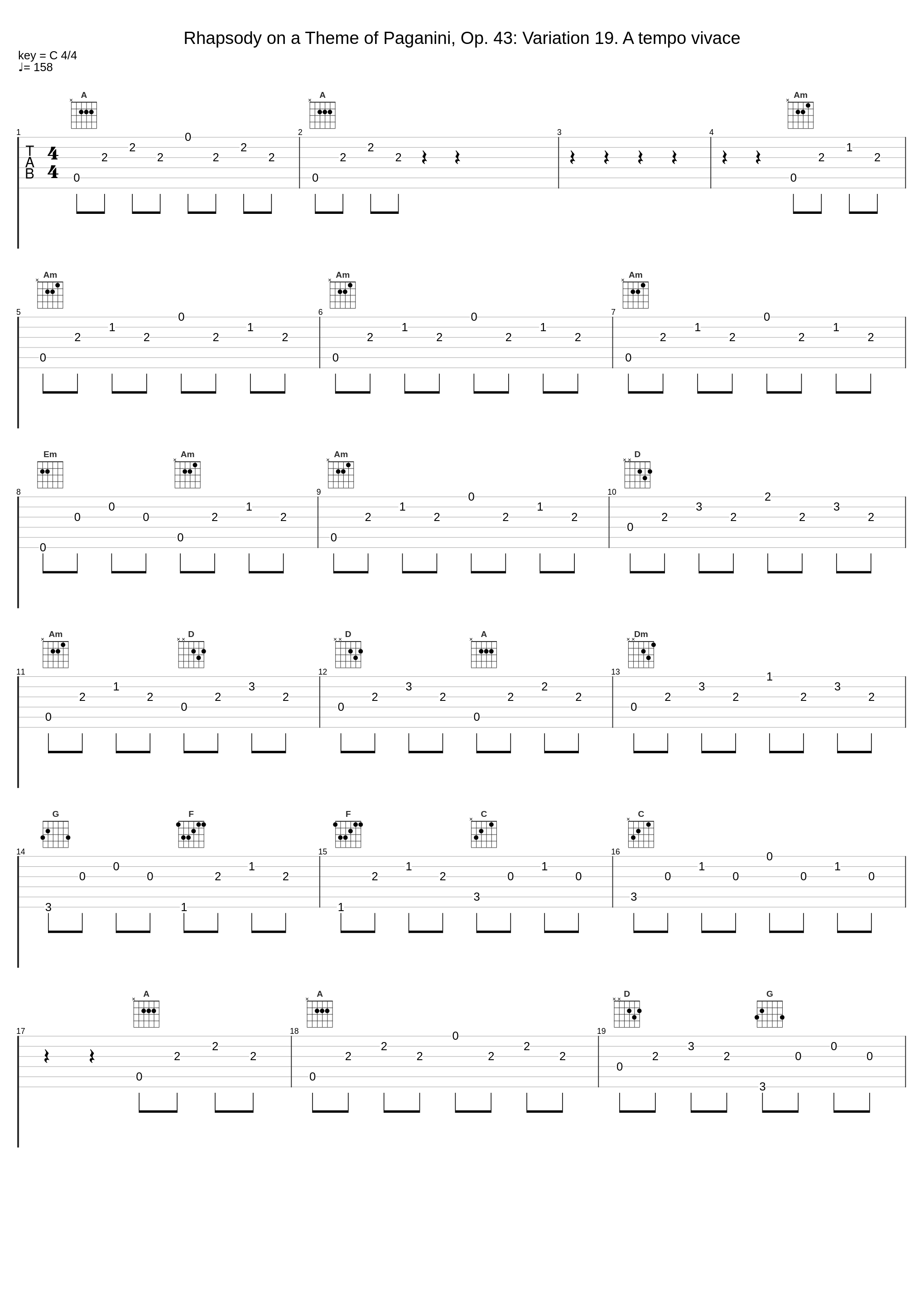 Rhapsody on a Theme of Paganini, Op. 43: Variation 19. A tempo vivace_Shura Cherkassky,Kölner Rundfunk Sinfonie Orchester,Zdeněk Mácal,Sergei Rachmaninoff_1