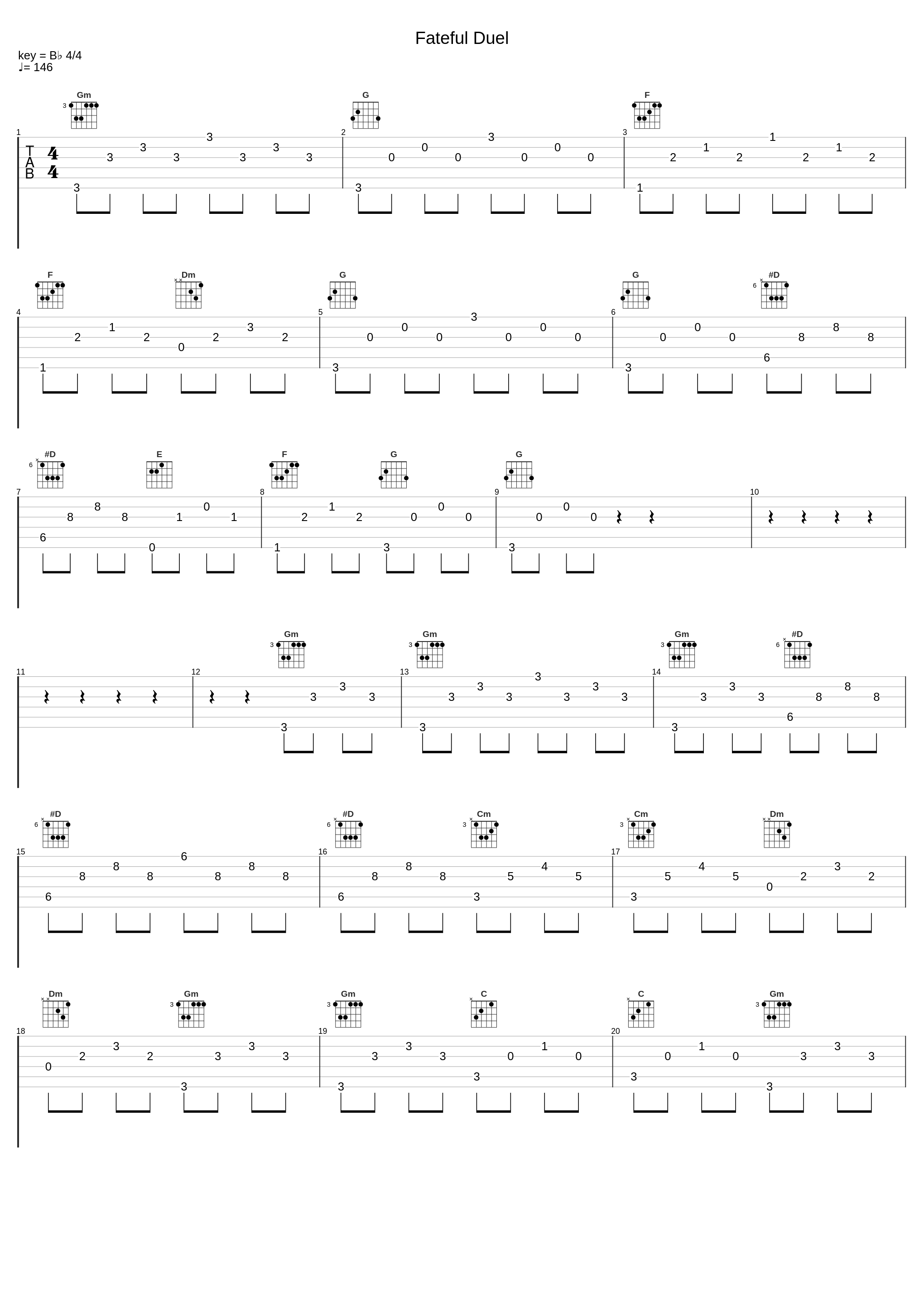 Fateful Duel_光宗信吉_1