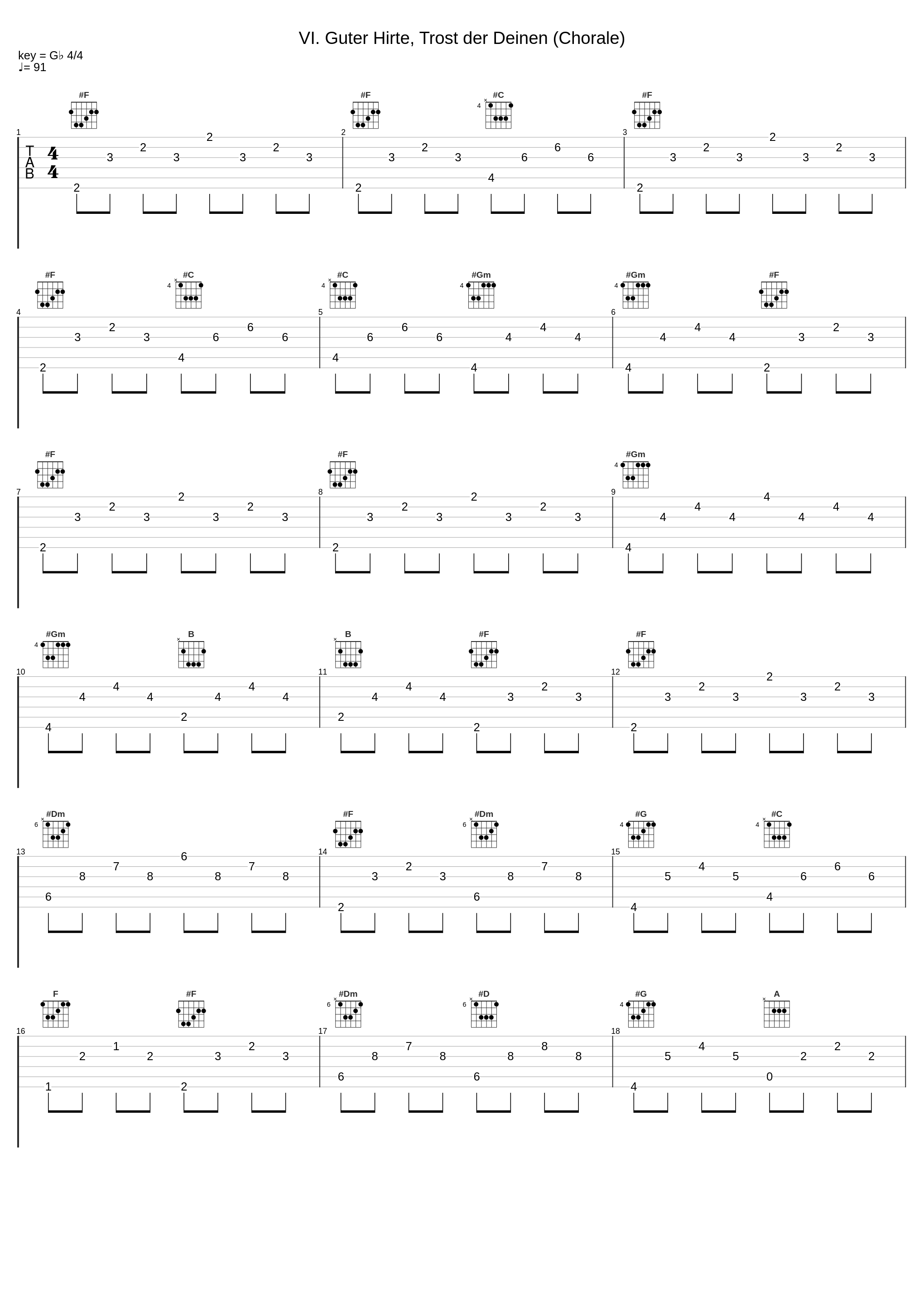 VI. Guter Hirte, Trost der Deinen (Chorale)_Gerlinde Sämann,Margot Oitzinger,Daniel Johannsen,Fabrice Hayoz,Rudolf Lutz,Johann Sebastian Bach,Chor der J.S. Bach-Stiftung_1