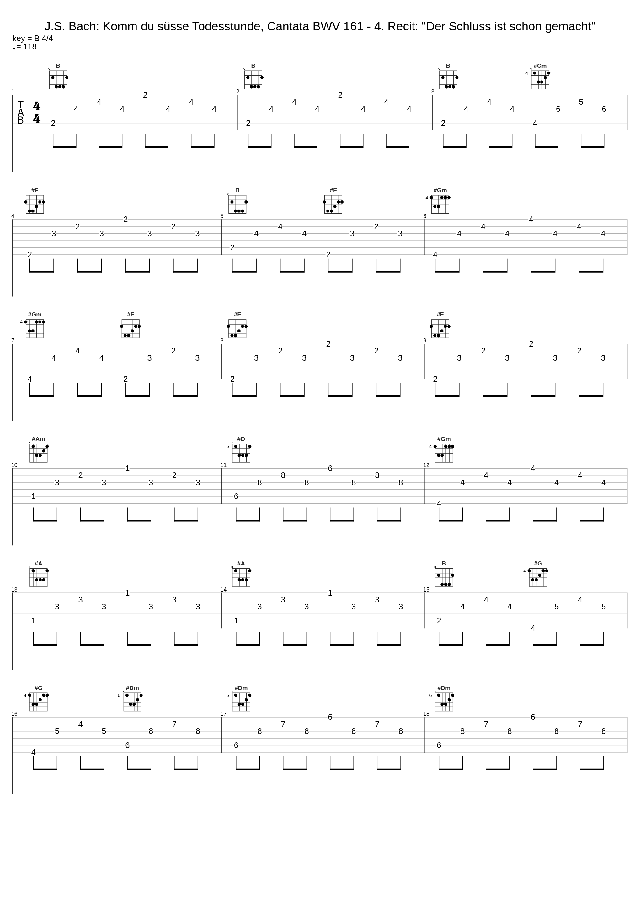 J.S. Bach: Komm du süsse Todesstunde, Cantata BWV 161 - 4. Recit: "Der Schluss ist schon gemacht"_Andreas Scholl,Kammerorchester Basel,Julia Schröder_1