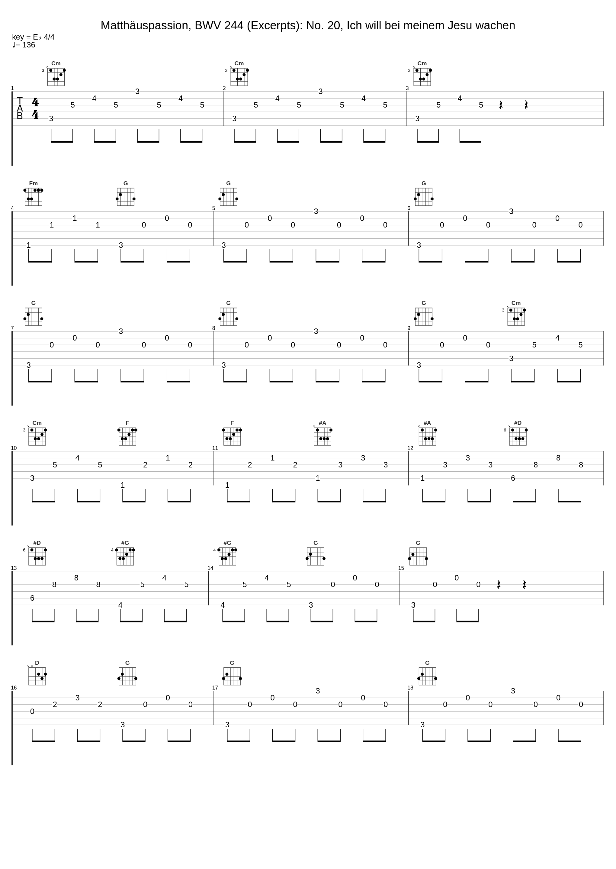 Matthäuspassion, BWV 244 (Excerpts): No. 20, Ich will bei meinem Jesu wachen_Ernst Haefliger,Münchener Chorknaben,Münchener Bach-Orchester,Karl Richter_1