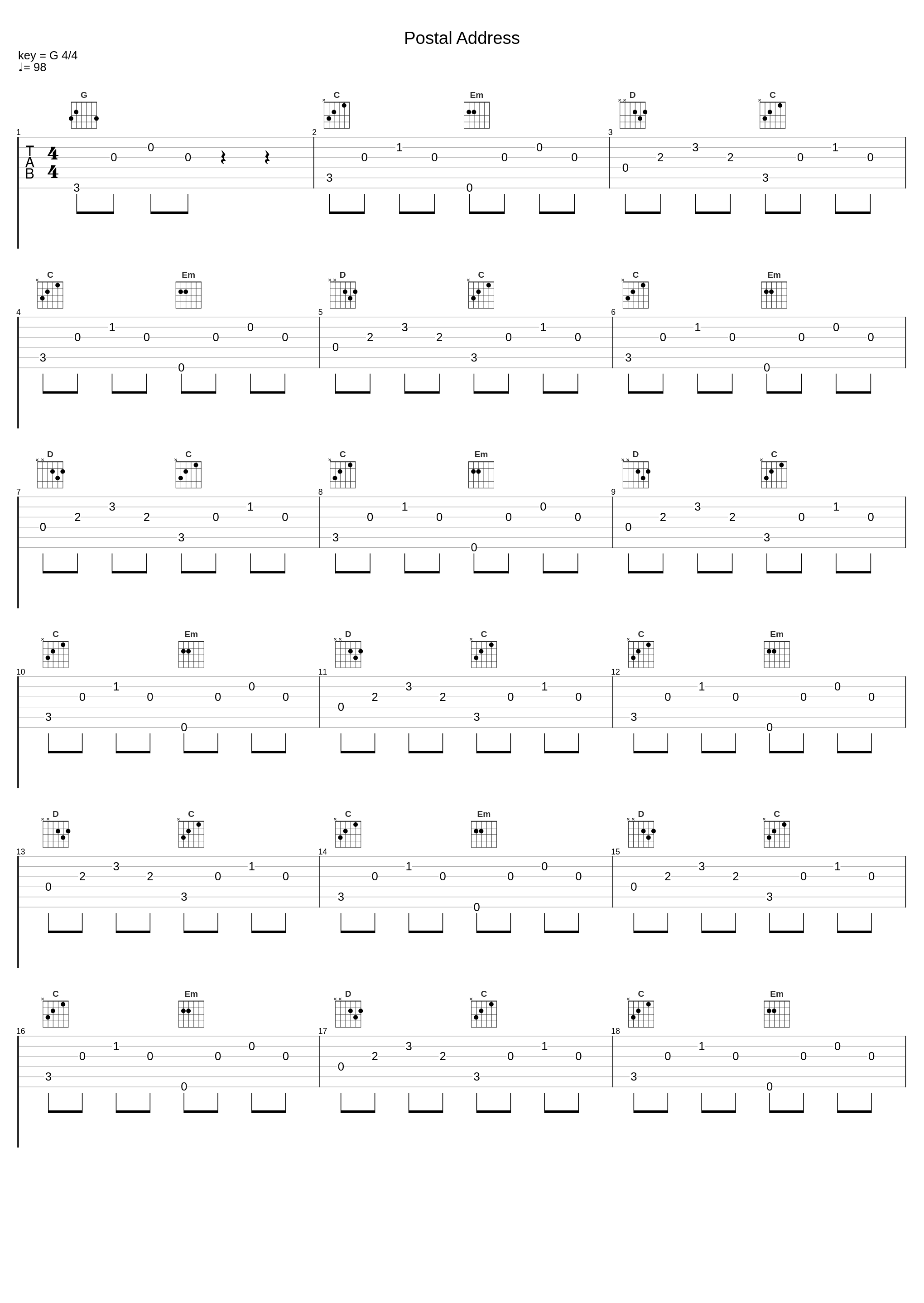 Postal Address_Alexander Biggs_1