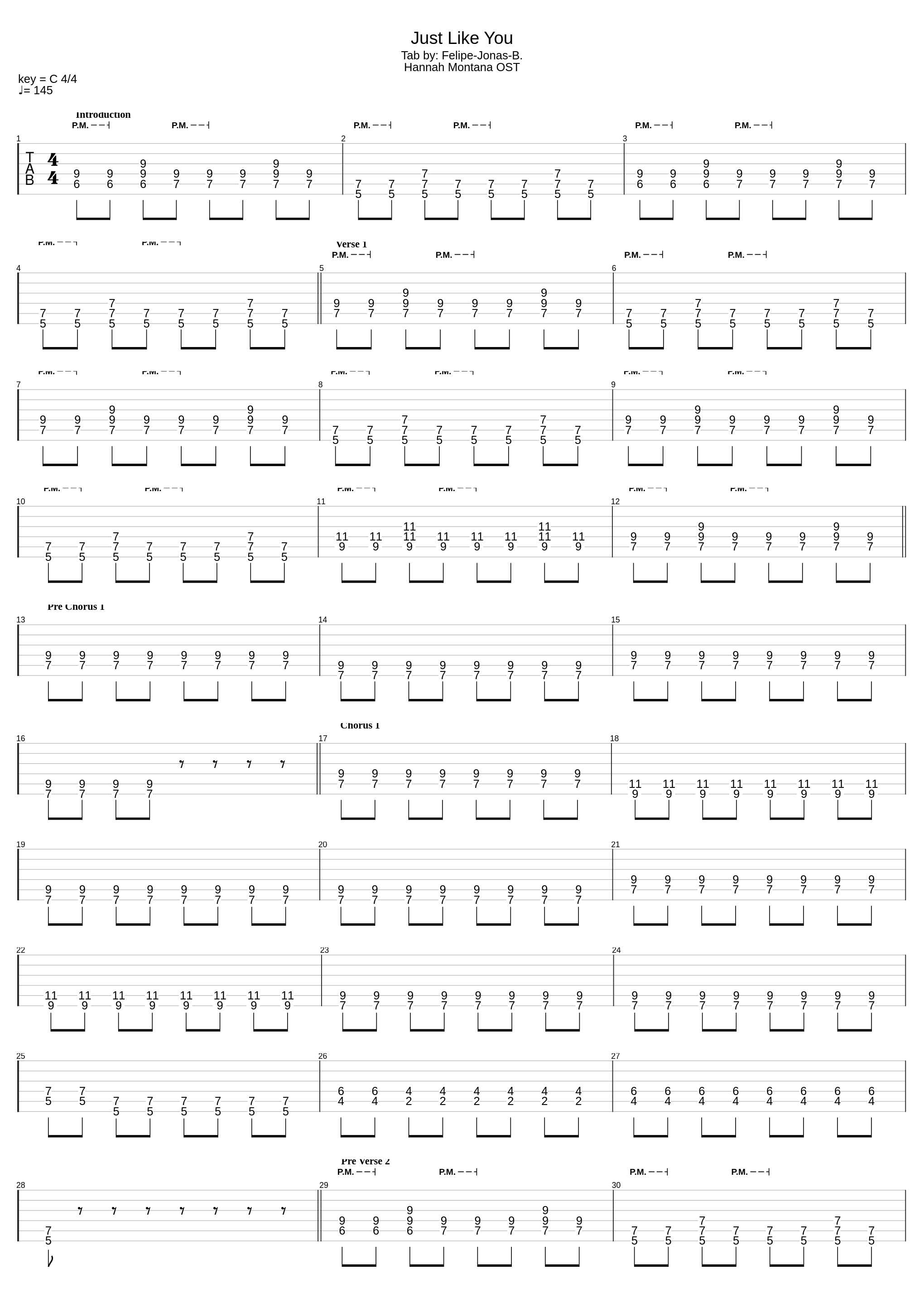 Just Like You_Hannah Montana_1