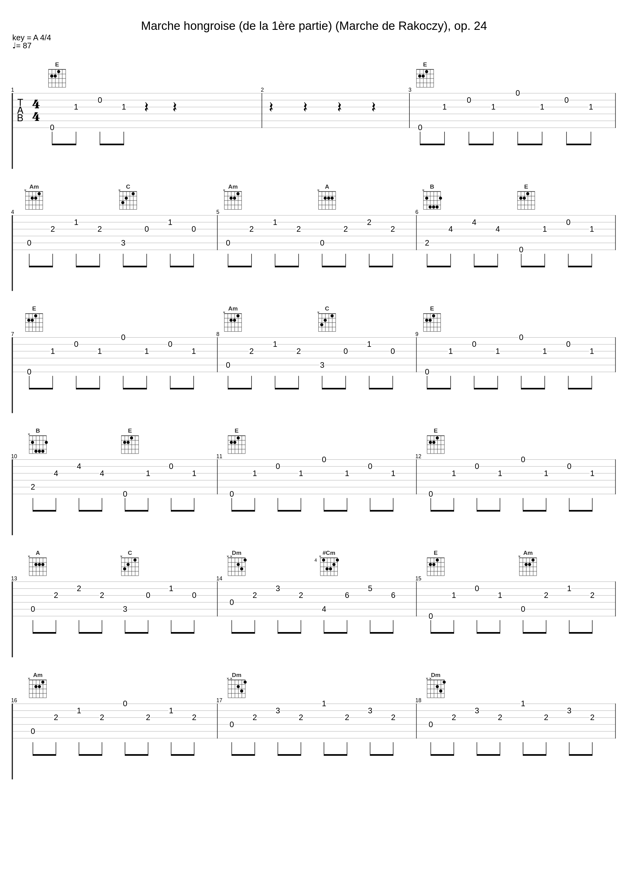 Marche hongroise (de la 1ère partie) (Marche de Rakoczy), op. 24_Koelner Rundfunk-Sinfonie-Orchester_1