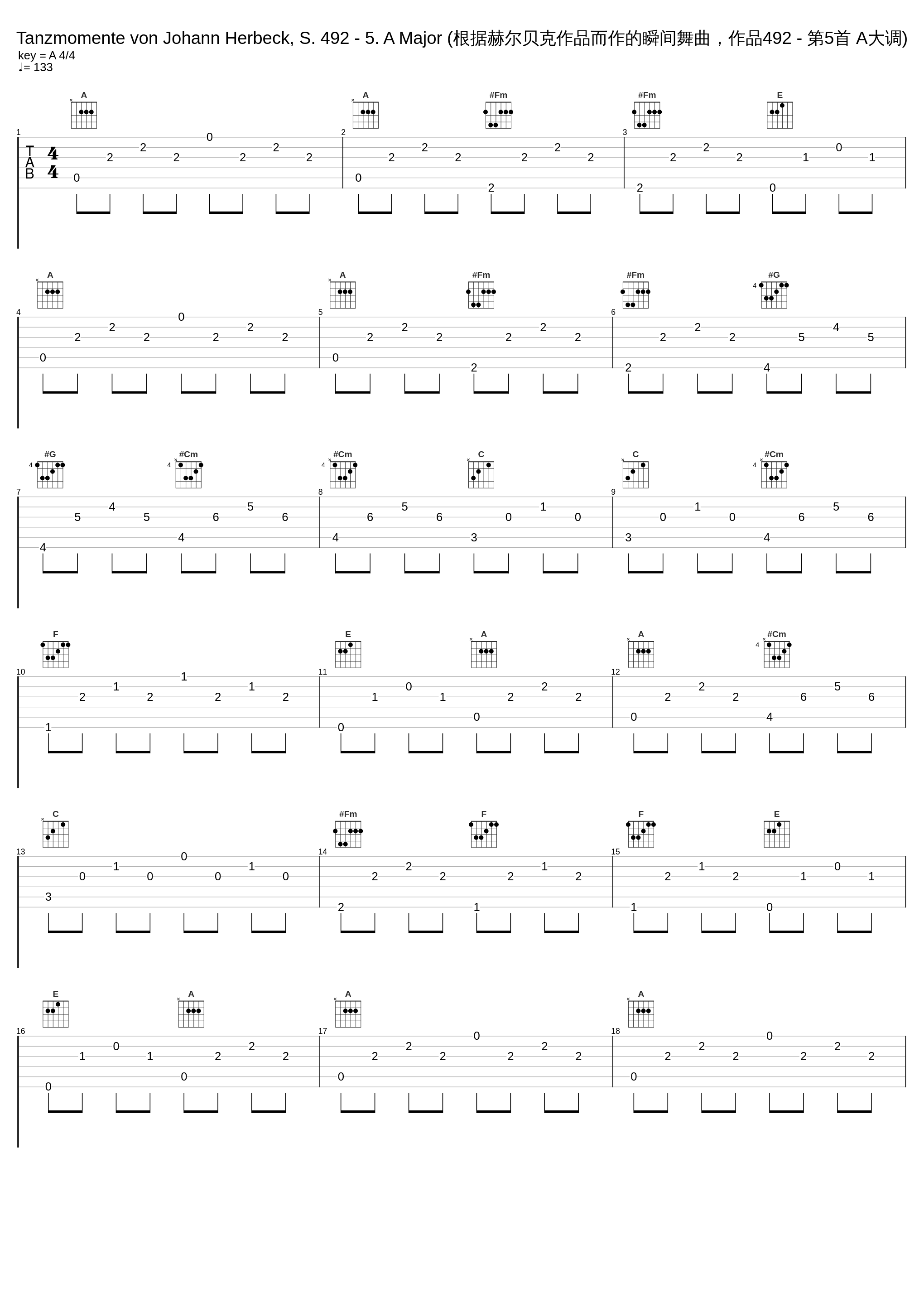 Tanzmomente von Johann Herbeck, S. 492 - 5. A Major (根据赫尔贝克作品而作的瞬间舞曲，作品492 - 第5首 A大调)_Leslie Howard,Franz Liszt_1