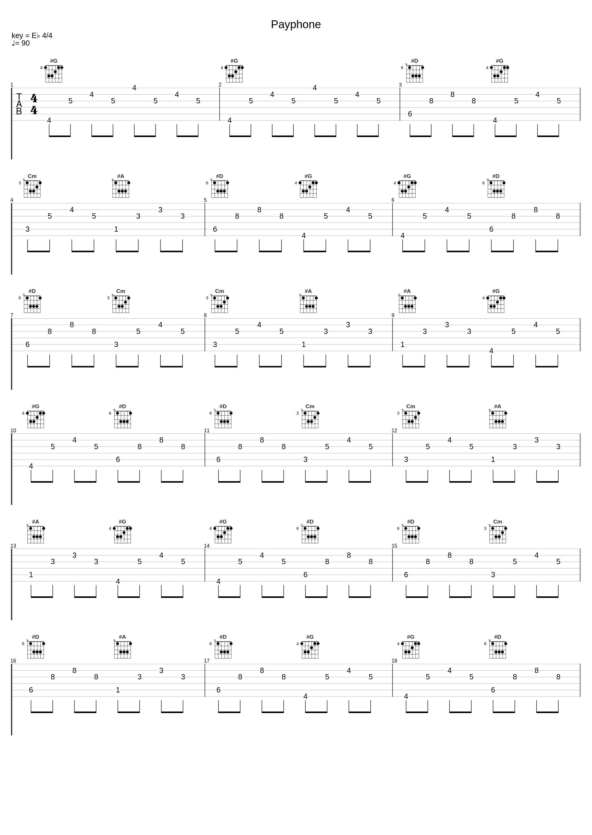 Payphone_Chathur Samarasinghe,Adam Levine,Ammar Malik,Benjamin Levin,Cameron Thomaz,Daniel Thomas Omelio,Karl Johan Schuster_1