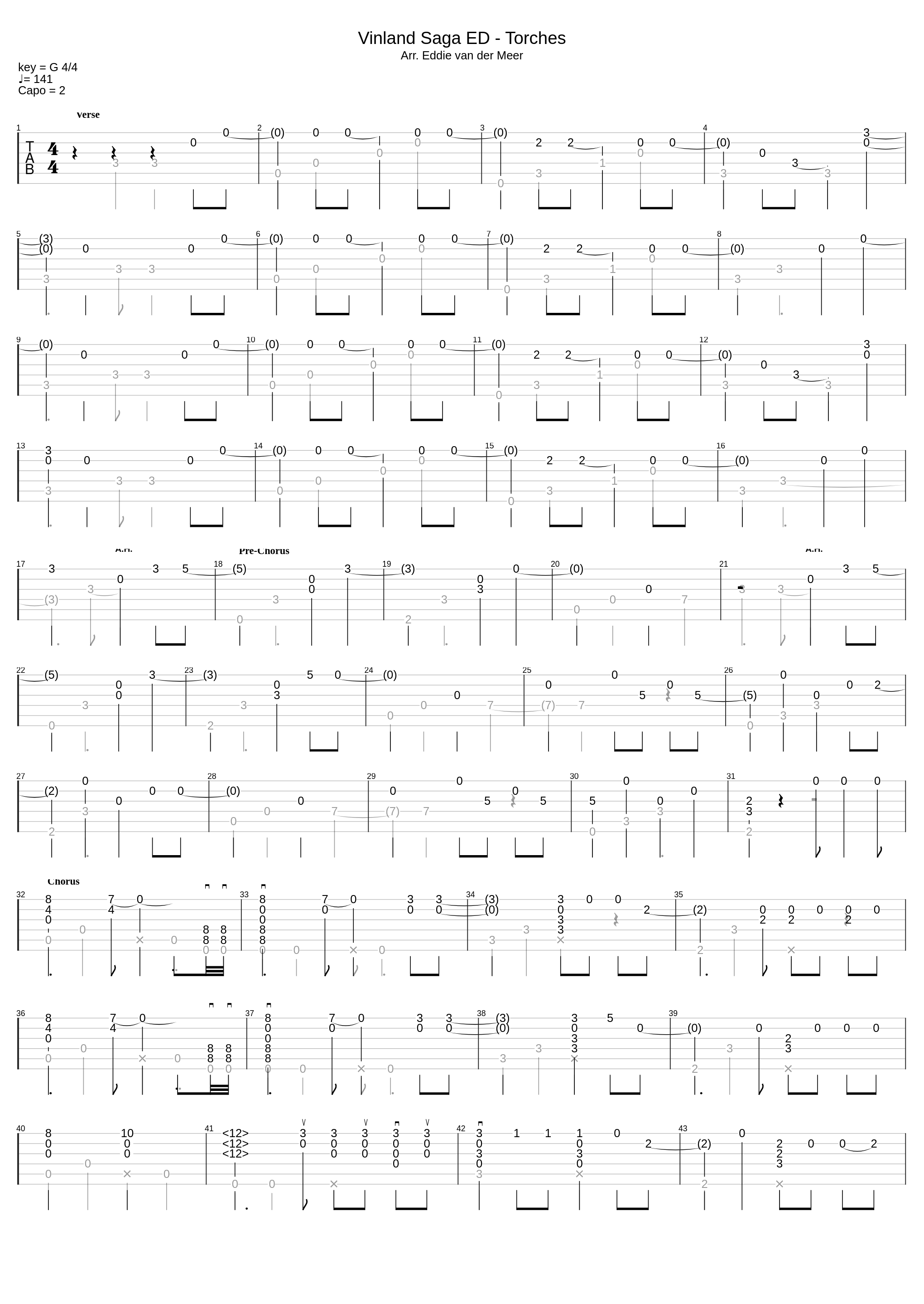 Vinland Saga ED_Eddie Van Der Meer_1