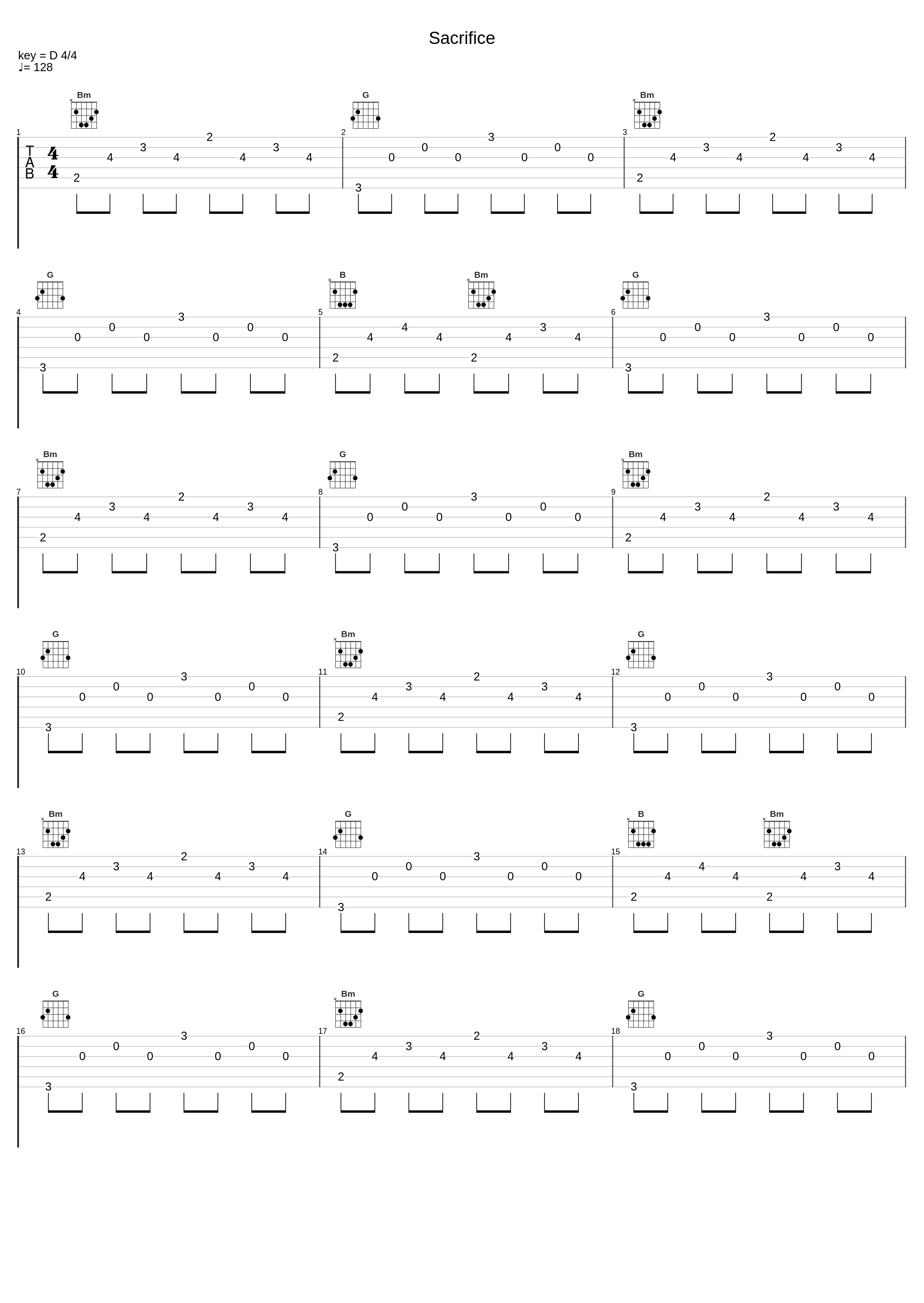 Sacrifice_Power Music Workout,Abel Tesfaye,Axel Hedfors,Carl Nordström,Kevin Duane McCord,Max Martin,Oscar Holter,Sebastian Ingrosso,Steve Angello_1