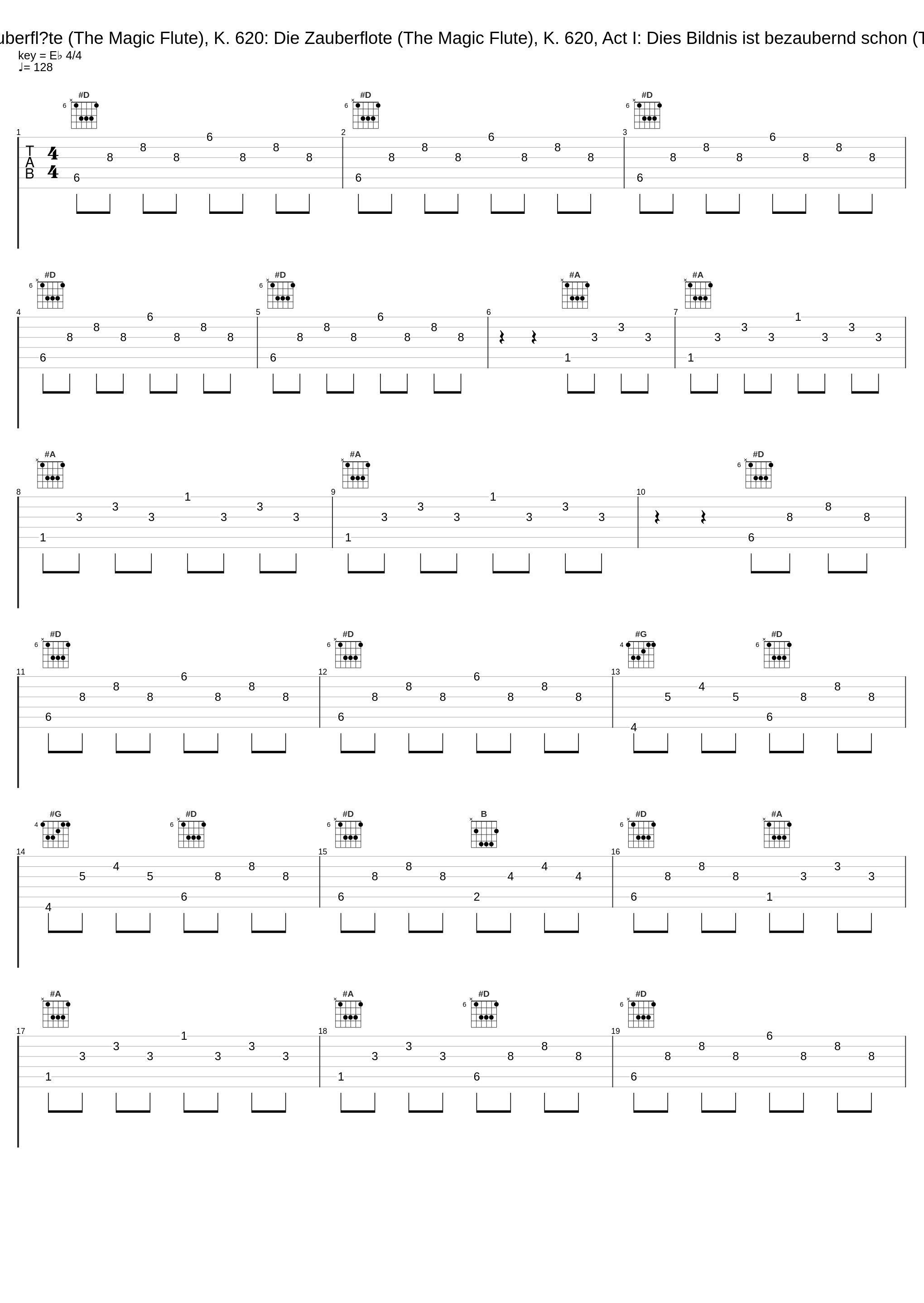 Die Zauberflöte (The Magic Flute), K. 620: Die Zauberflote (The Magic Flute), K. 620, Act I: Dies Bildnis ist bezaubernd schon (Tamino)_Fritz Wunderlich,Elisabeth Schwarzkopf,Stuttgart Radio Symphony Orchestra,Carl Schuricht_1