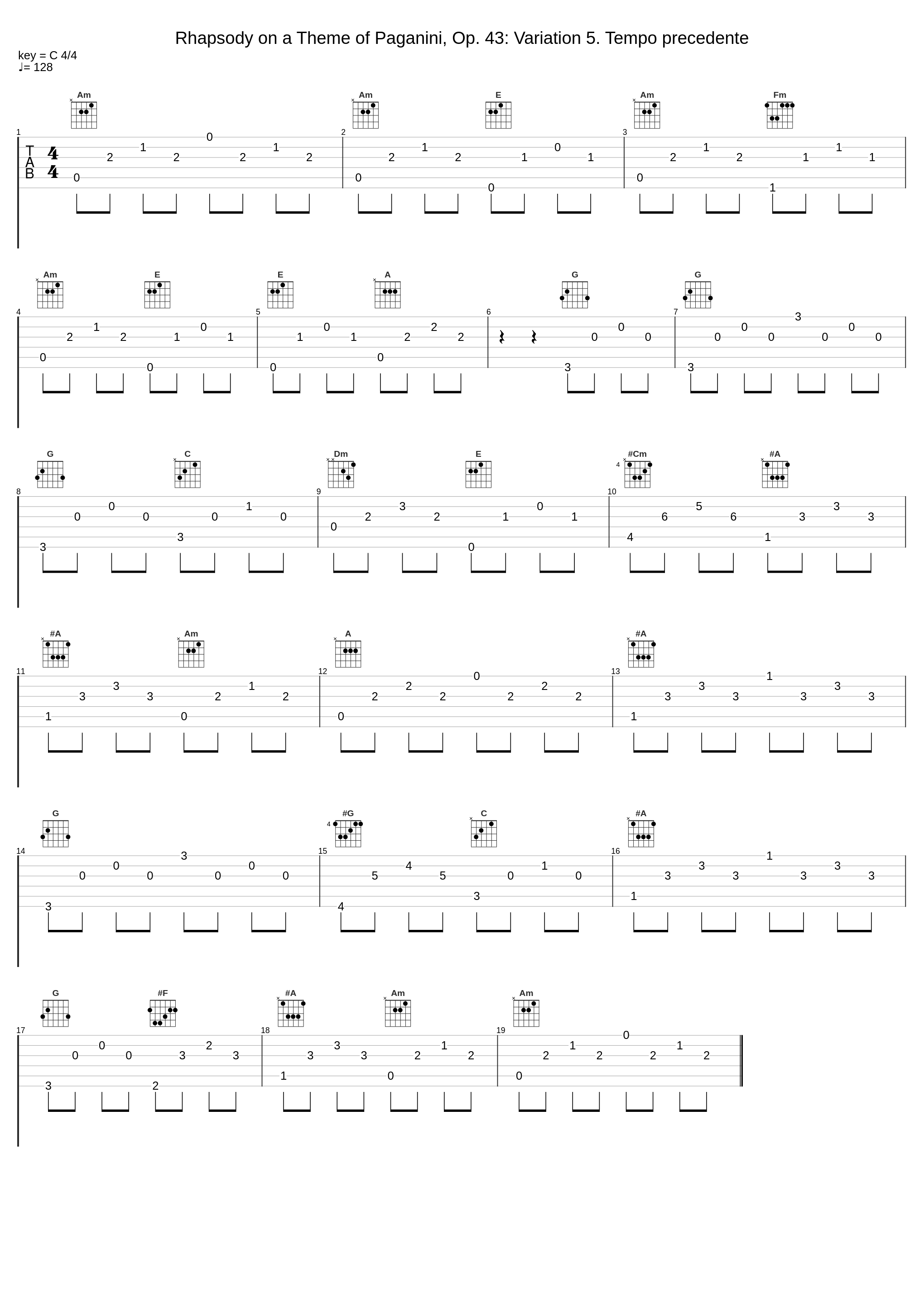 Rhapsody on a Theme of Paganini, Op. 43: Variation 5. Tempo precedente_Shura Cherkassky,Kölner Rundfunk Sinfonie Orchester,Zdeněk Mácal,Sergei Rachmaninoff_1