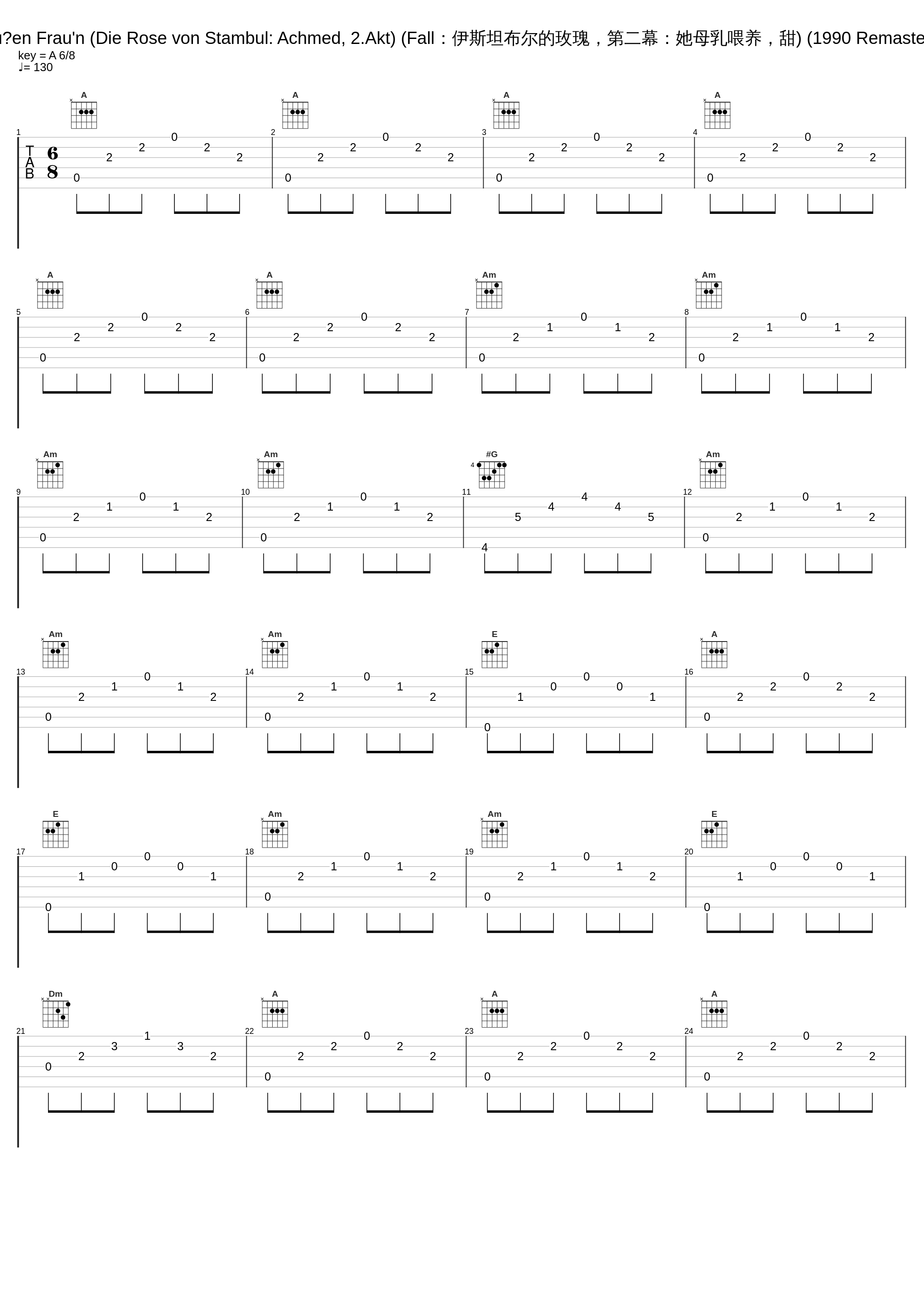 Ihr stillen, süßen Frau'n (Die Rose von Stambul: Achmed, 2.Akt) (Fall：伊斯坦布尔的玫瑰，第二幕：她母乳喂养，甜) (1990 Remastered Version)_Fritz Wunderlich,Symphonie-Orchester Graunke,Carl Michalski_1