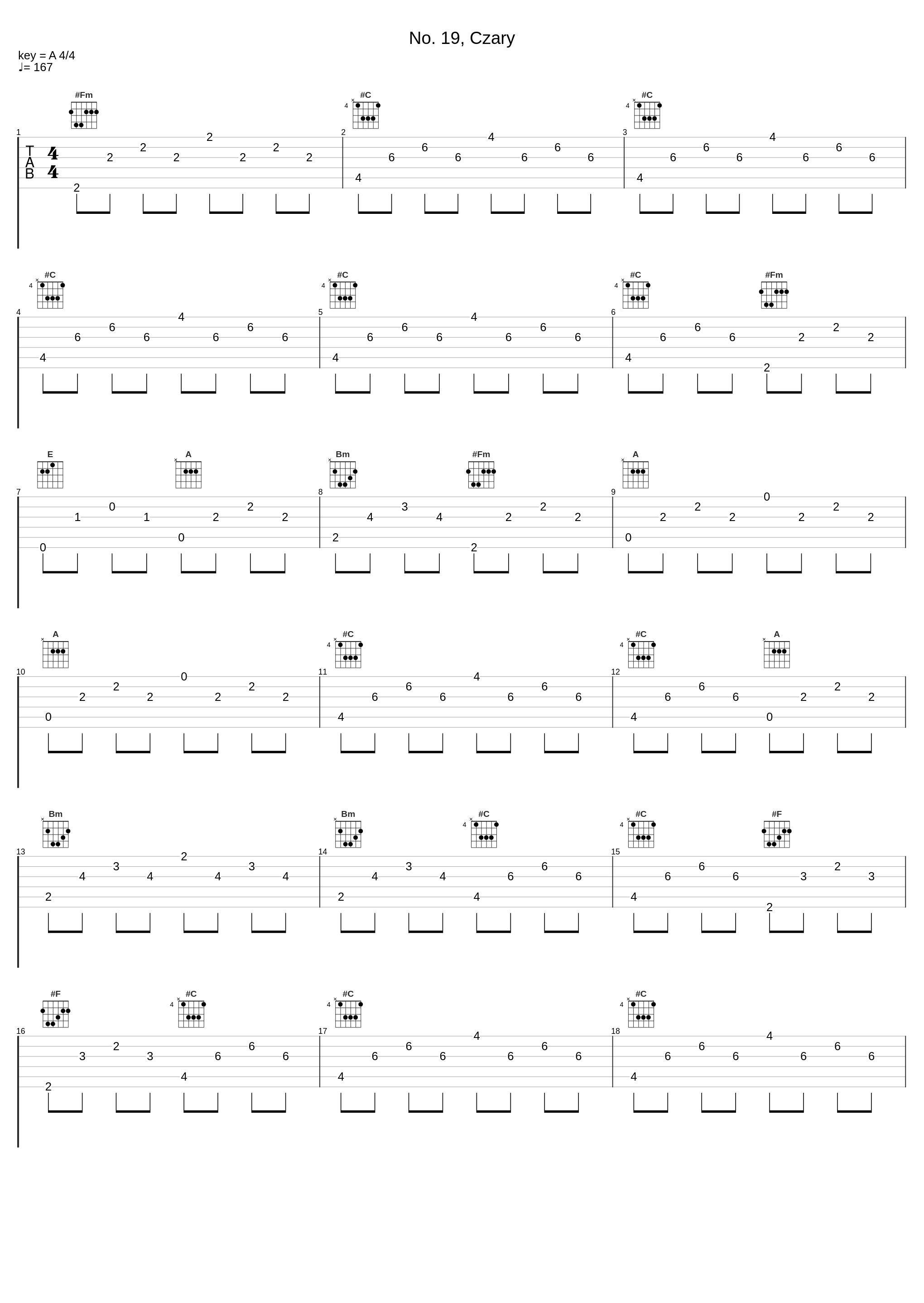 No. 19, Czary_Frédéric Chopin_1
