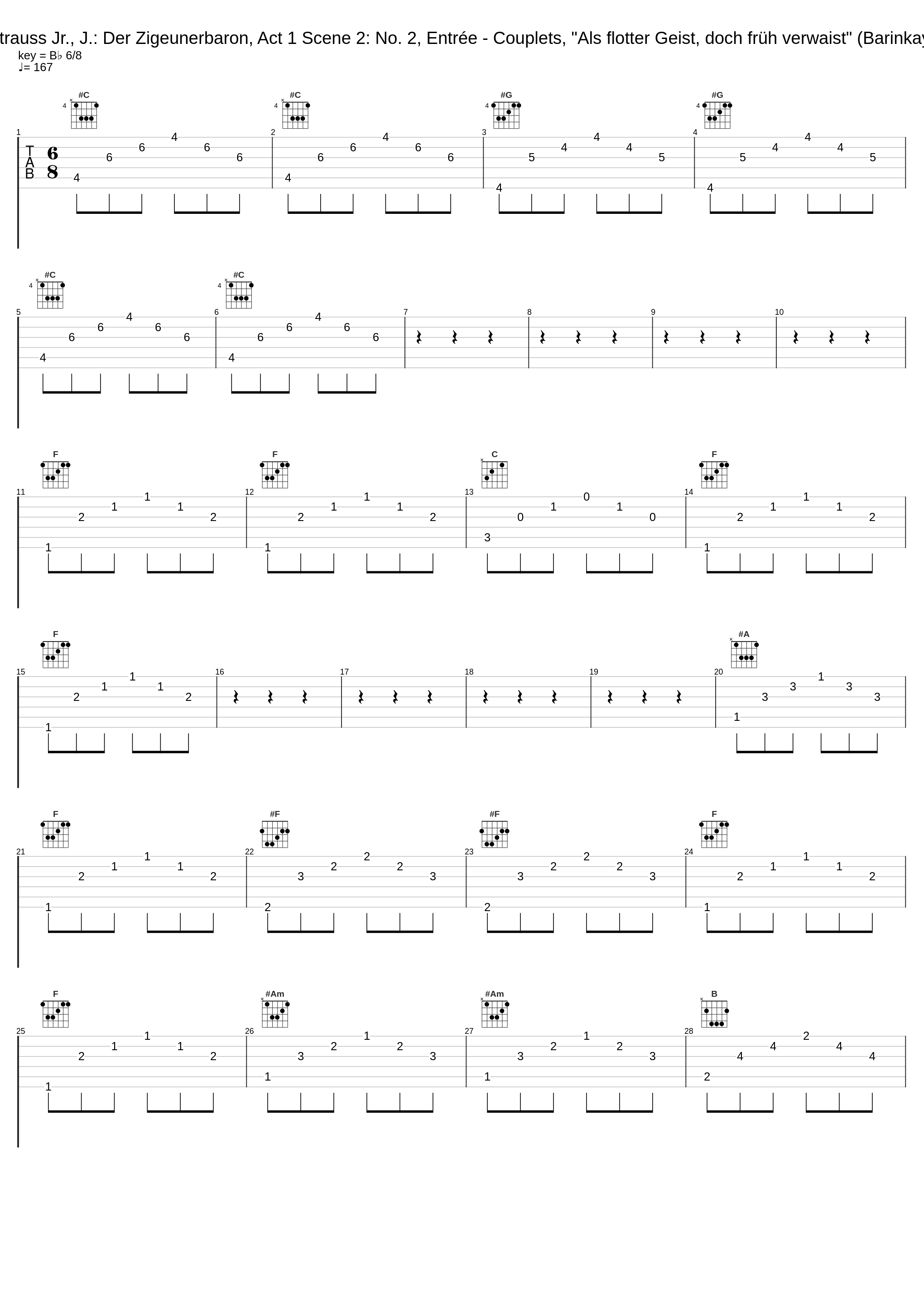 Strauss Jr., J.: Der Zigeunerbaron, Act 1 Scene 2: No. 2, Entrée - Couplets, "Als flotter Geist, doch früh verwaist" (Barinkay)_Hermann Prey,Chor der Bayerischen Staatsoper München,Symphonie-Orchester Graunke,Franz Allers_1