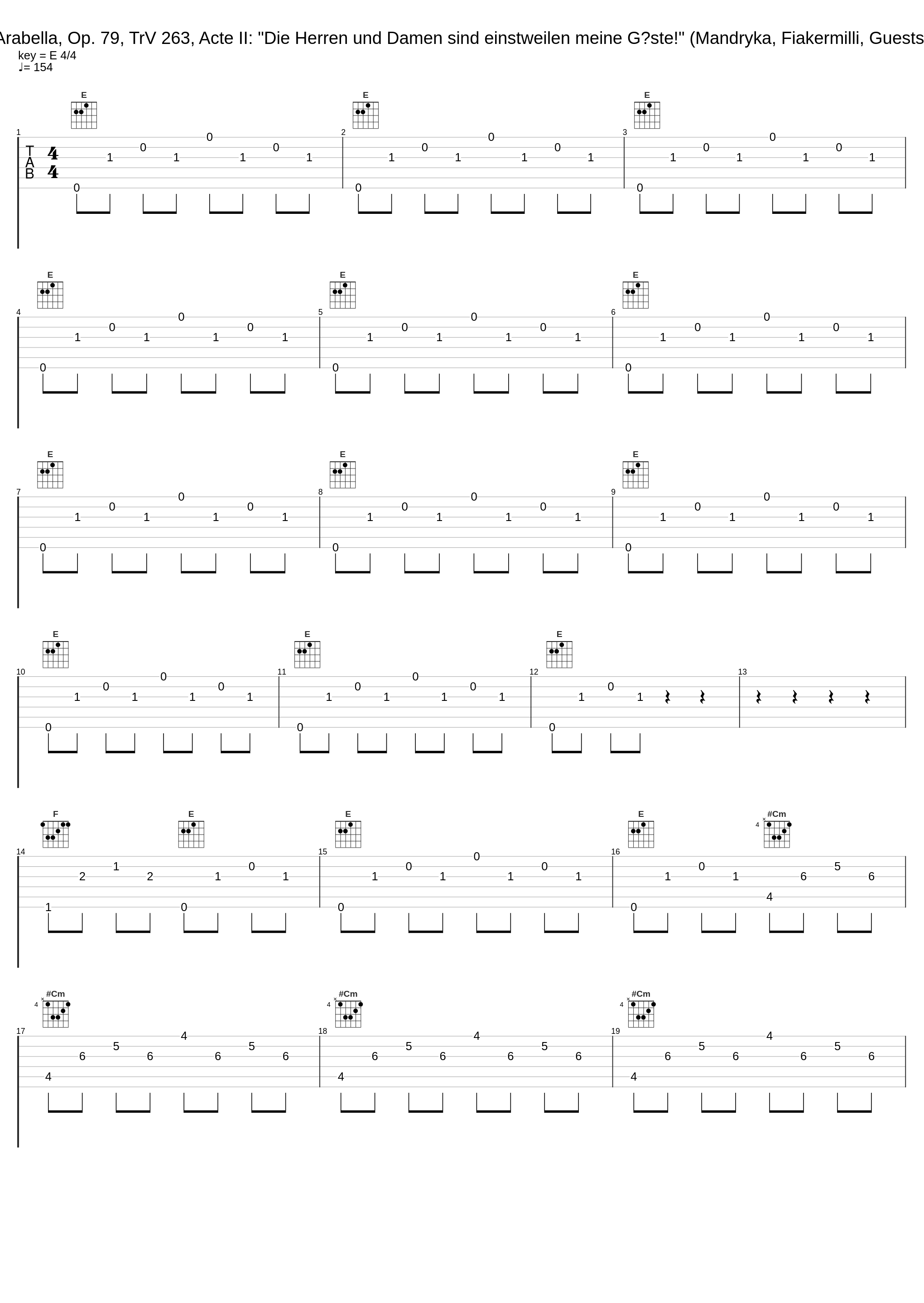 Arabella, Op. 79, TrV 263, Acte II: "Die Herren und Damen sind einstweilen meine Gäste!" (Mandryka, Fiakermilli, Guests)_Dietrich Fischer-Dieskau,Eta Köhrer,Chor Der Wiener Staatsoper,Wiener Philharmoniker,Joseph Keilberth_1