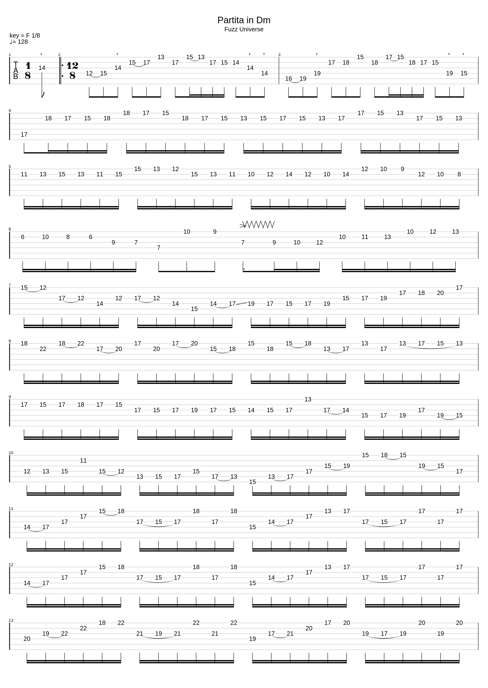 Bach Partita No. 2_Paul Gilbert_1