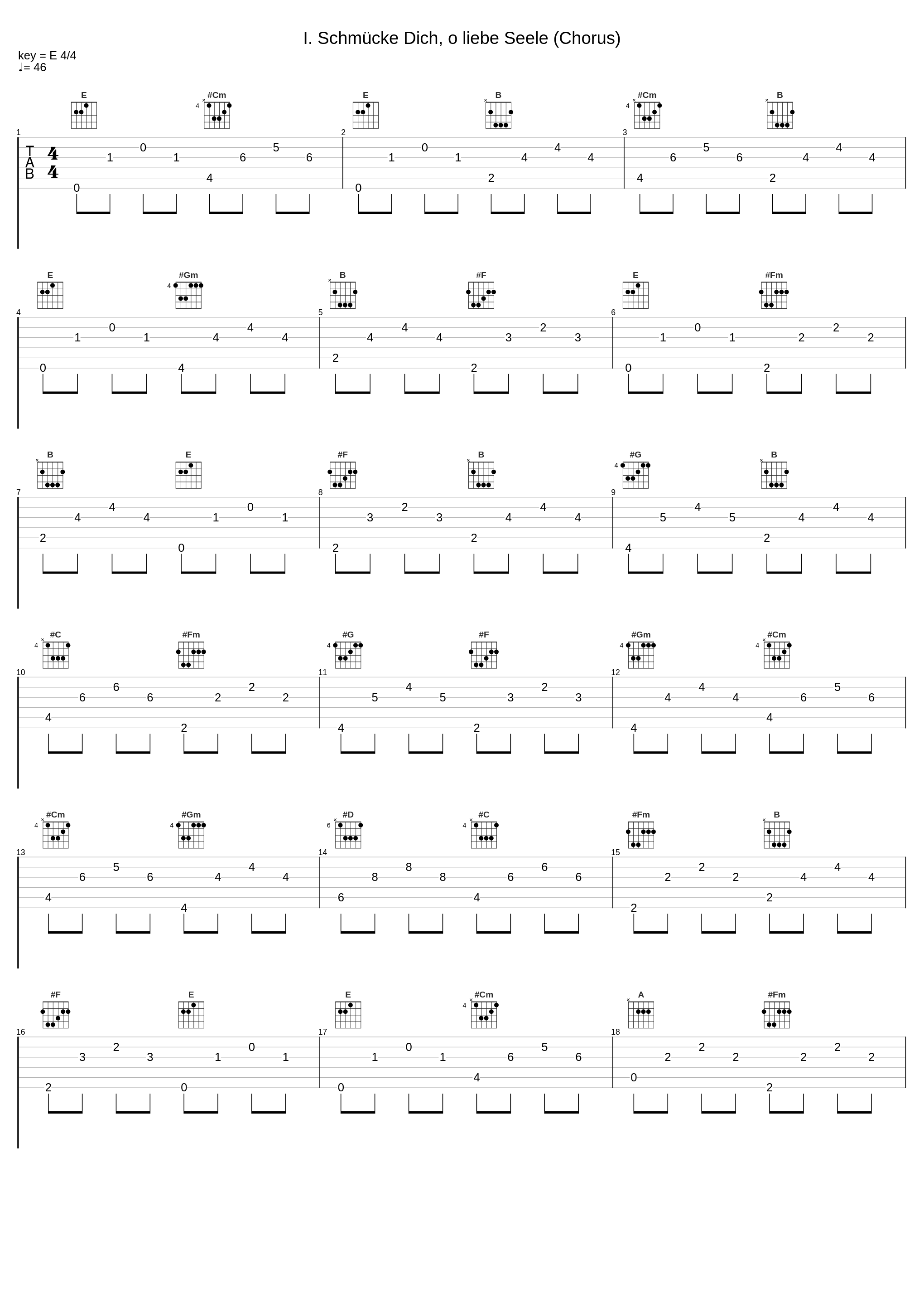 I. Schmücke Dich, o liebe Seele (Chorus)_Christoph Spering,Das Neue Orchester,Chorus Musicus Köln,Johann Sebastian Bach_1