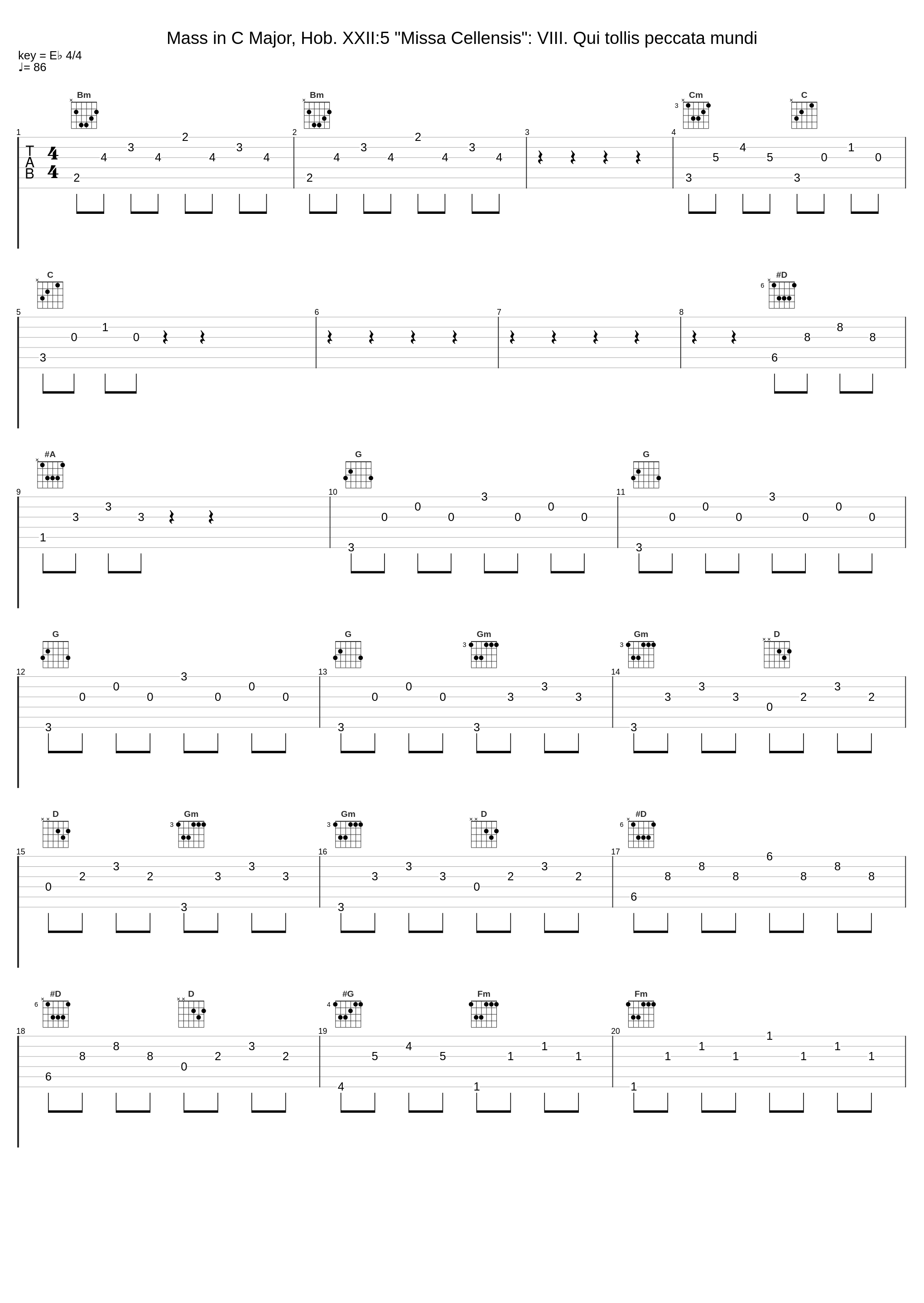 Mass in C Major, Hob. XXII:5 "Missa Cellensis": VIII. Qui tollis peccata mundi_Johanna Winkel,Sophie Harmsen,Justin Doyle,Akademie fur Alte Musik Berlin,RIAS Kammerchor_1